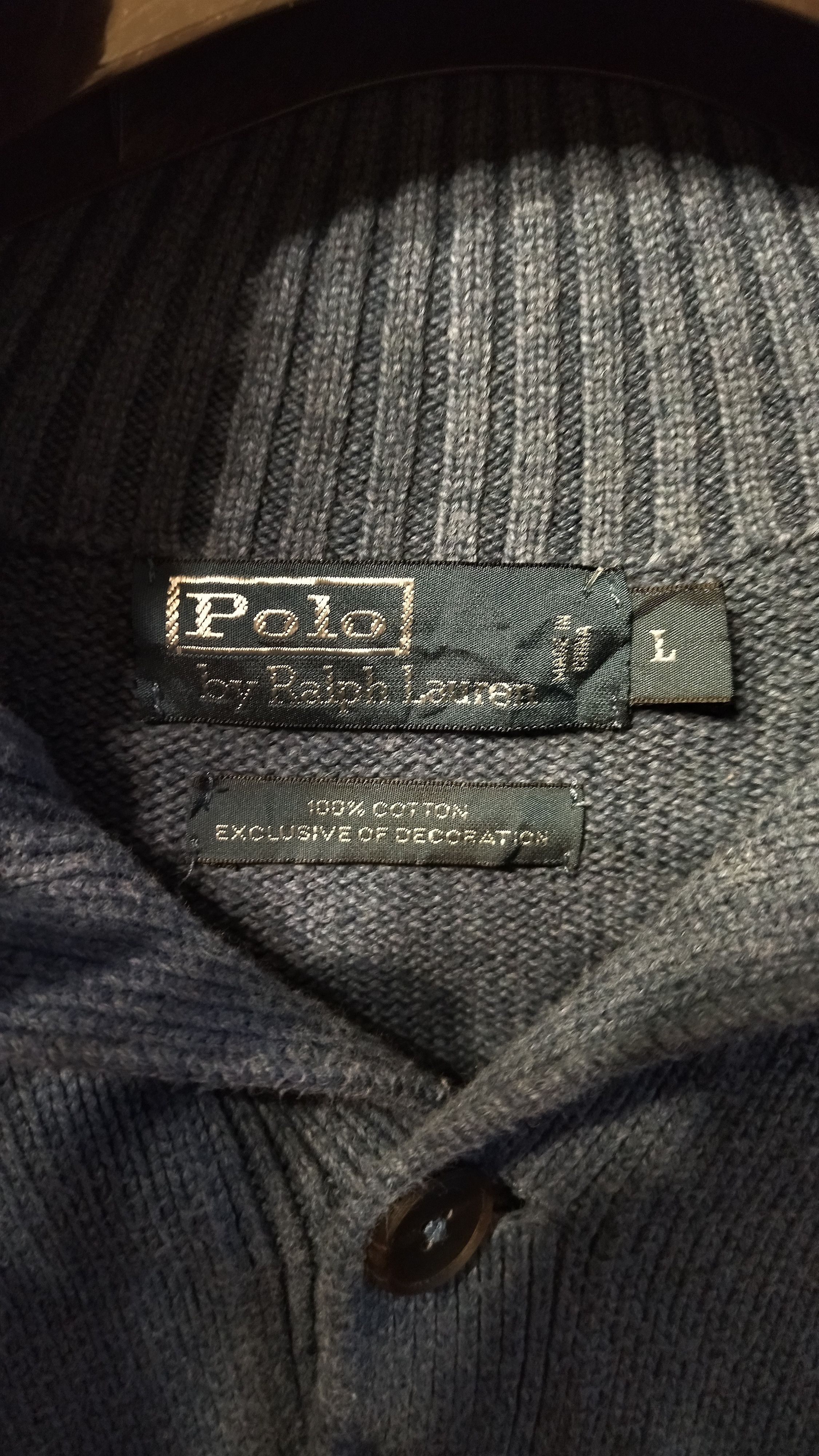 Polo Ralph Lauren Vintage Polo Ralph Lauren sweater Size US L / EU 52-54 / 3 - 3 Thumbnail
