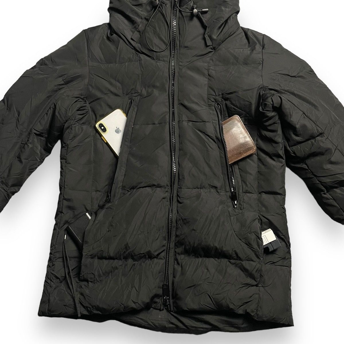 If Six Was Nine 🇯🇵 ROSHELL MULTIPOCKET DOWN PUFFER HOODIE JACKET Size US L / EU 52-54 / 3 - 4 Thumbnail