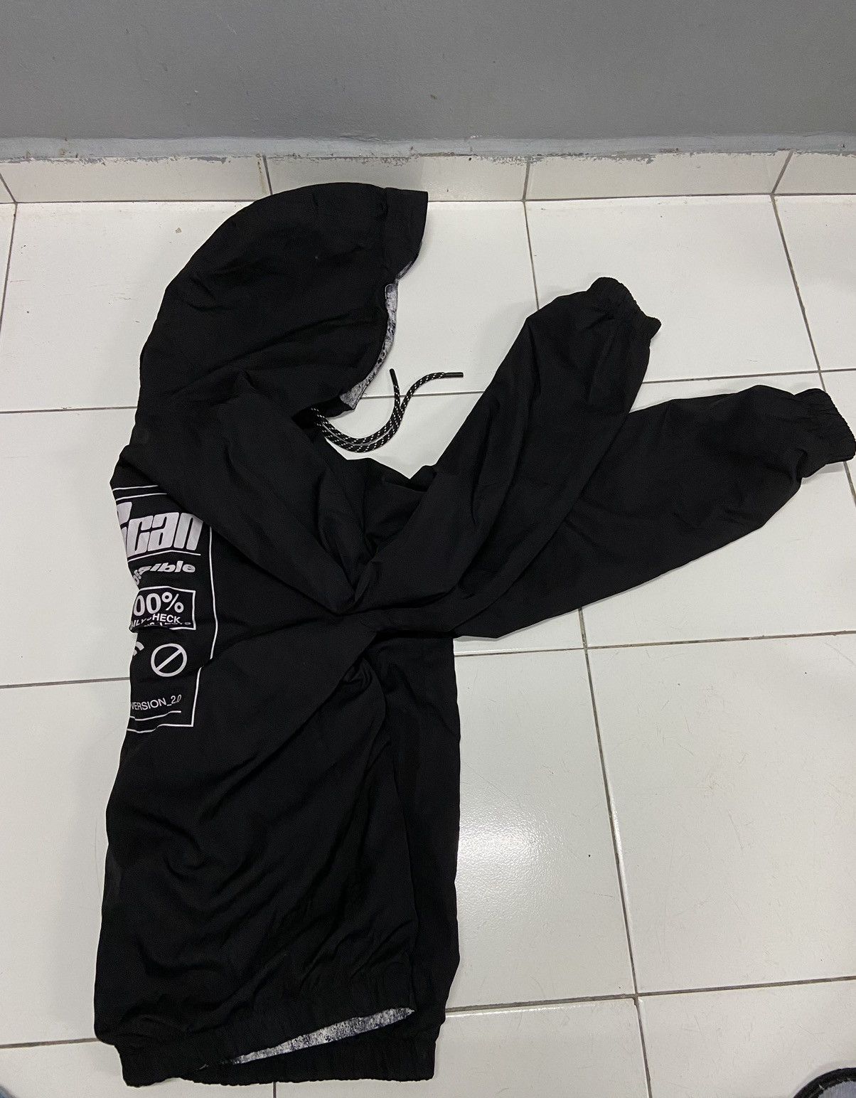Bershka BERSHKA SYSTEM SCAN REVERSIBLE GORPCORE JACKET Size US M / EU 48-50 / 2 - 14 Thumbnail
