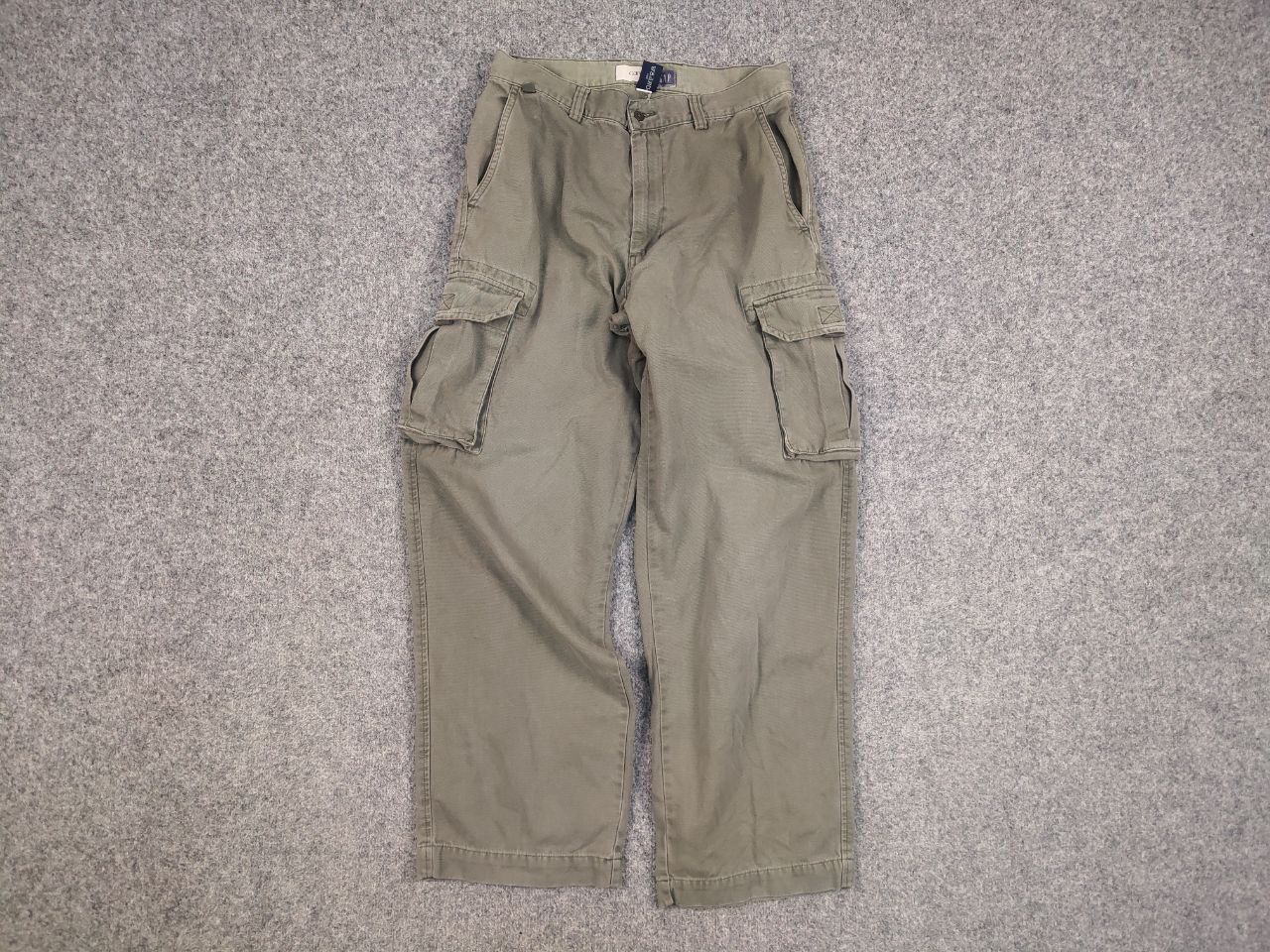If Six Was Nine Vtg Gap hysteric glamour style Faded Canvas Cargo Pants Hype Size US 31 - 8 Thumbnail