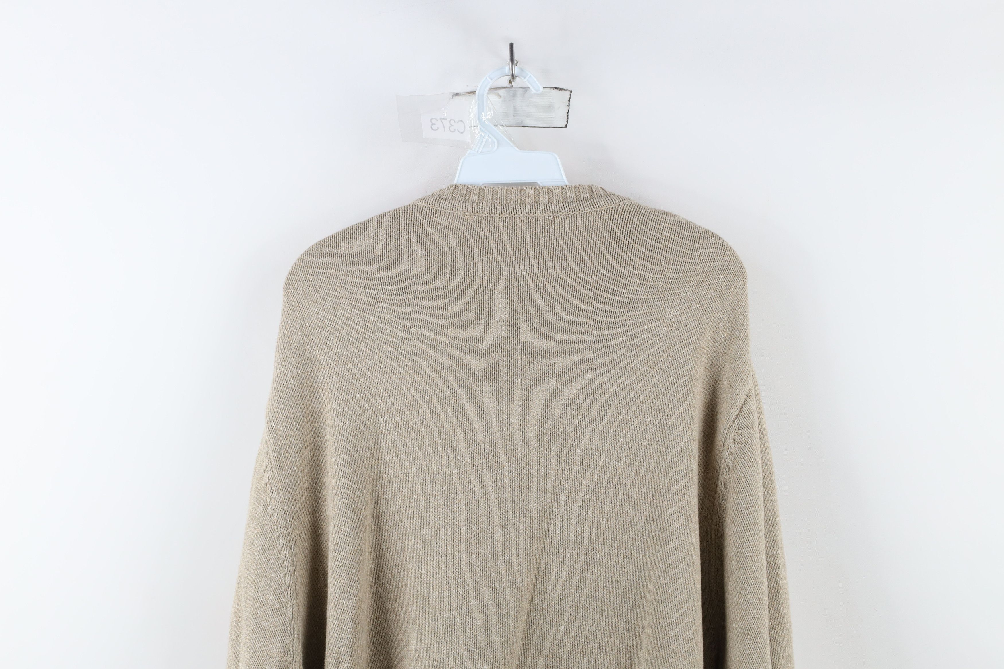 Vintage Vintage 90s Streetwear Striped Knit Crewneck Sweater Size US XXL / EU 58 / 5 - 10 Thumbnail