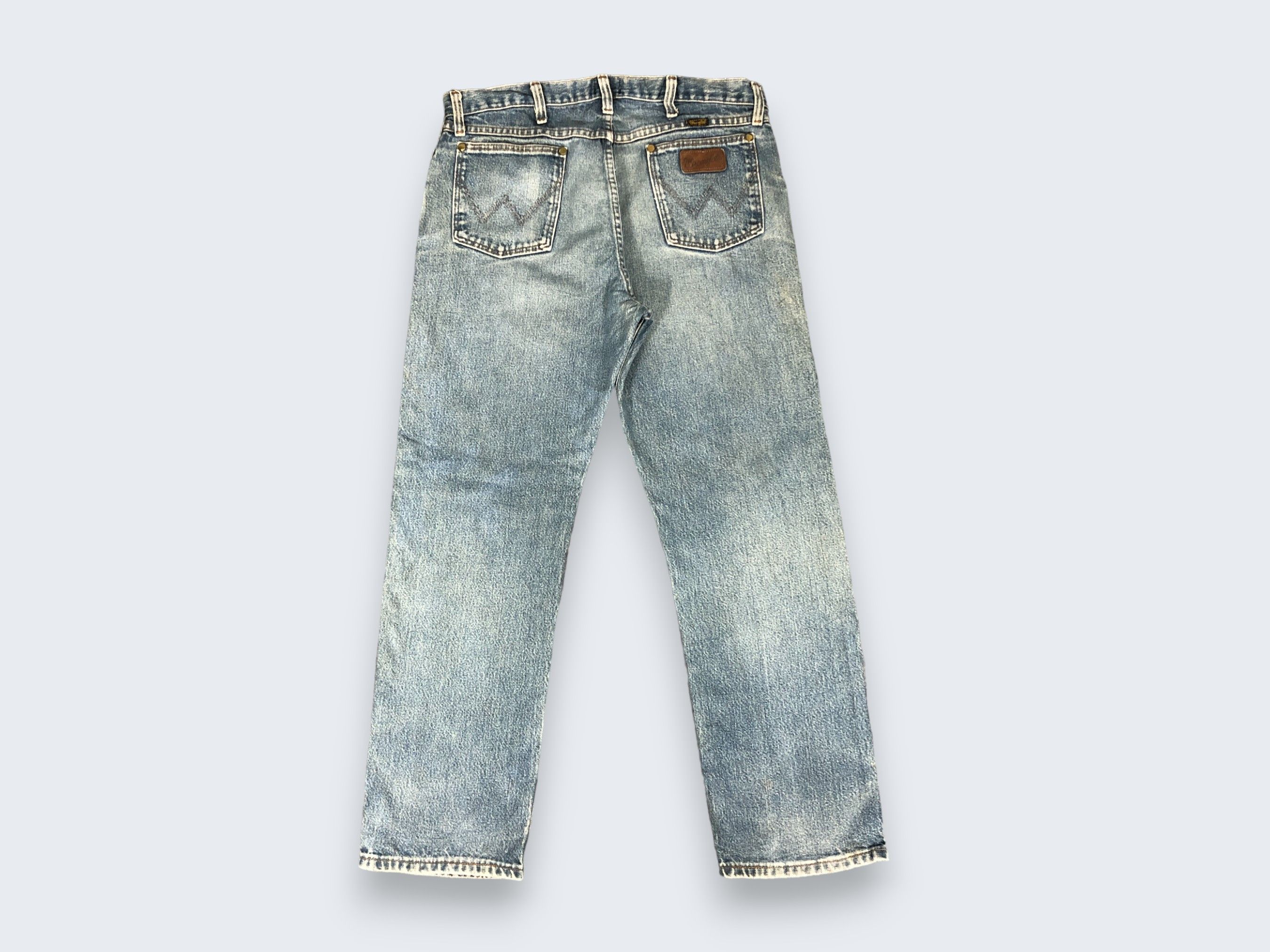 Vintage × Wrangler Vintage Wrangler Regular Fit Jeans Dirty L1004 Size US 36 / EU 52 - 2 Thumbnail