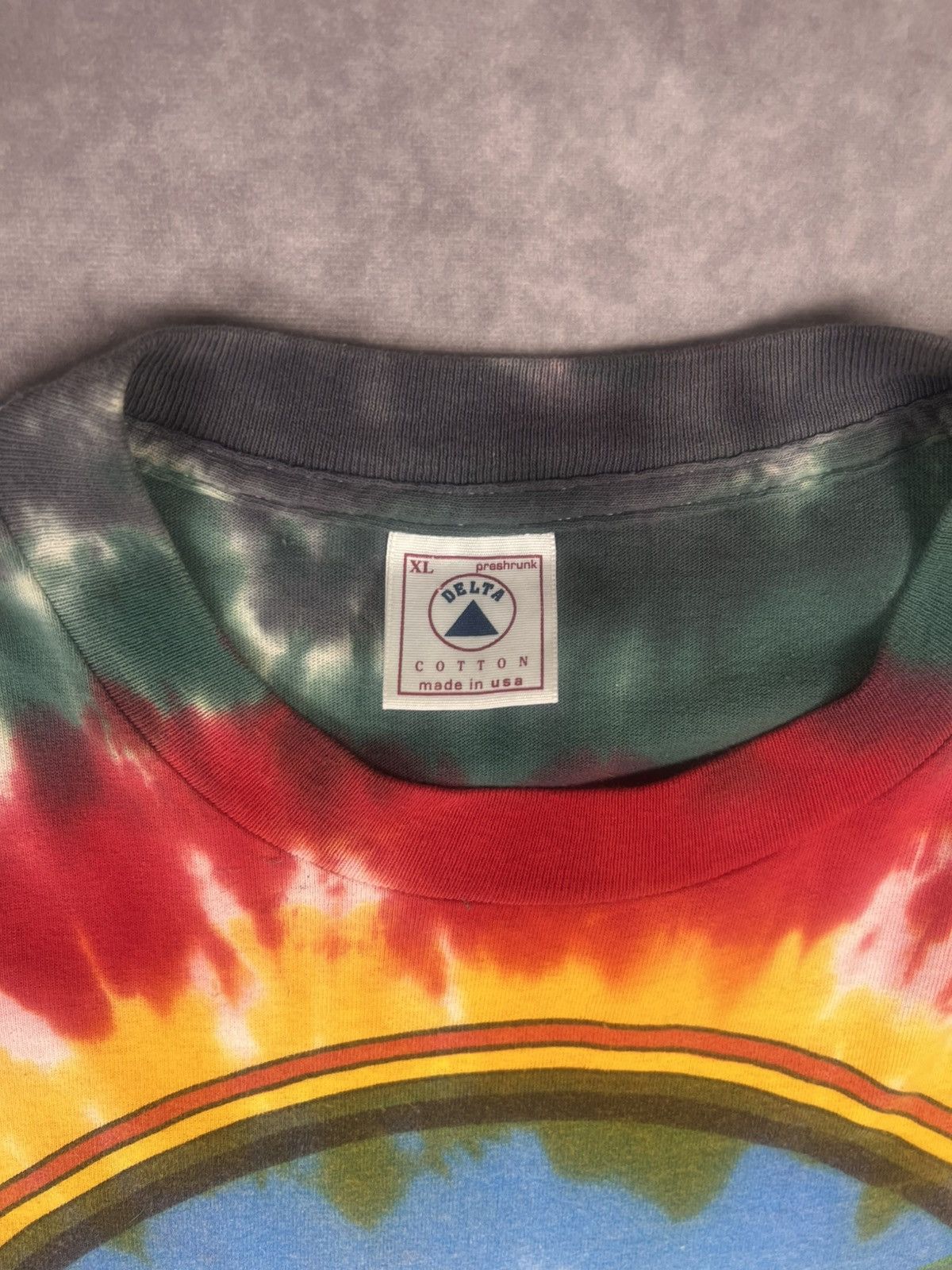Other Vintage 90s Rasta Frog Tie Dye T Shirt Size XL Double Sided Size US XL / EU 56 / 4 - 3 Thumbnail