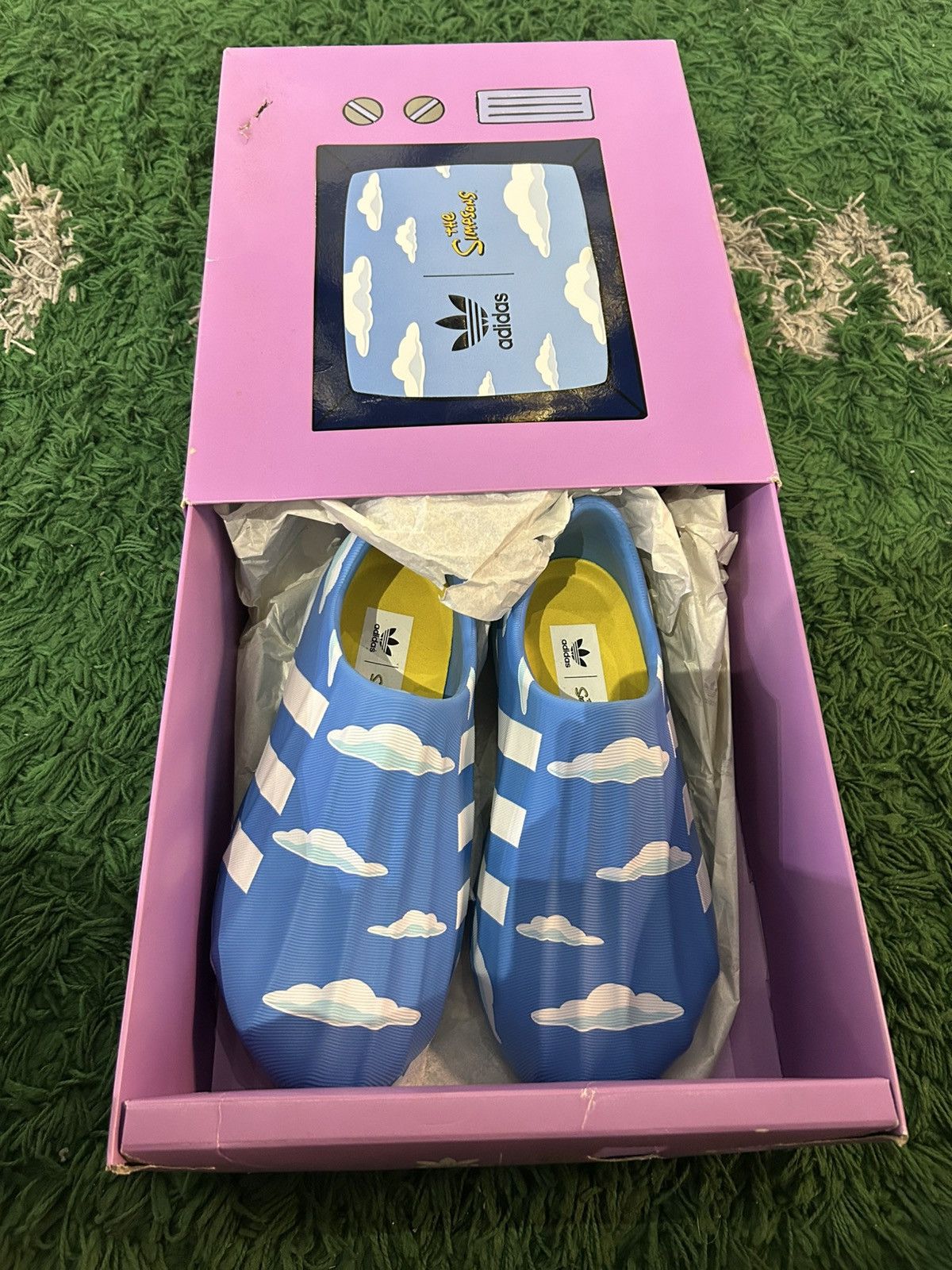 Adidas Adidas AdiFOM Superstar “The Simpsons Clouds” Size US 8.5 / EU 41-42 - 4 Thumbnail