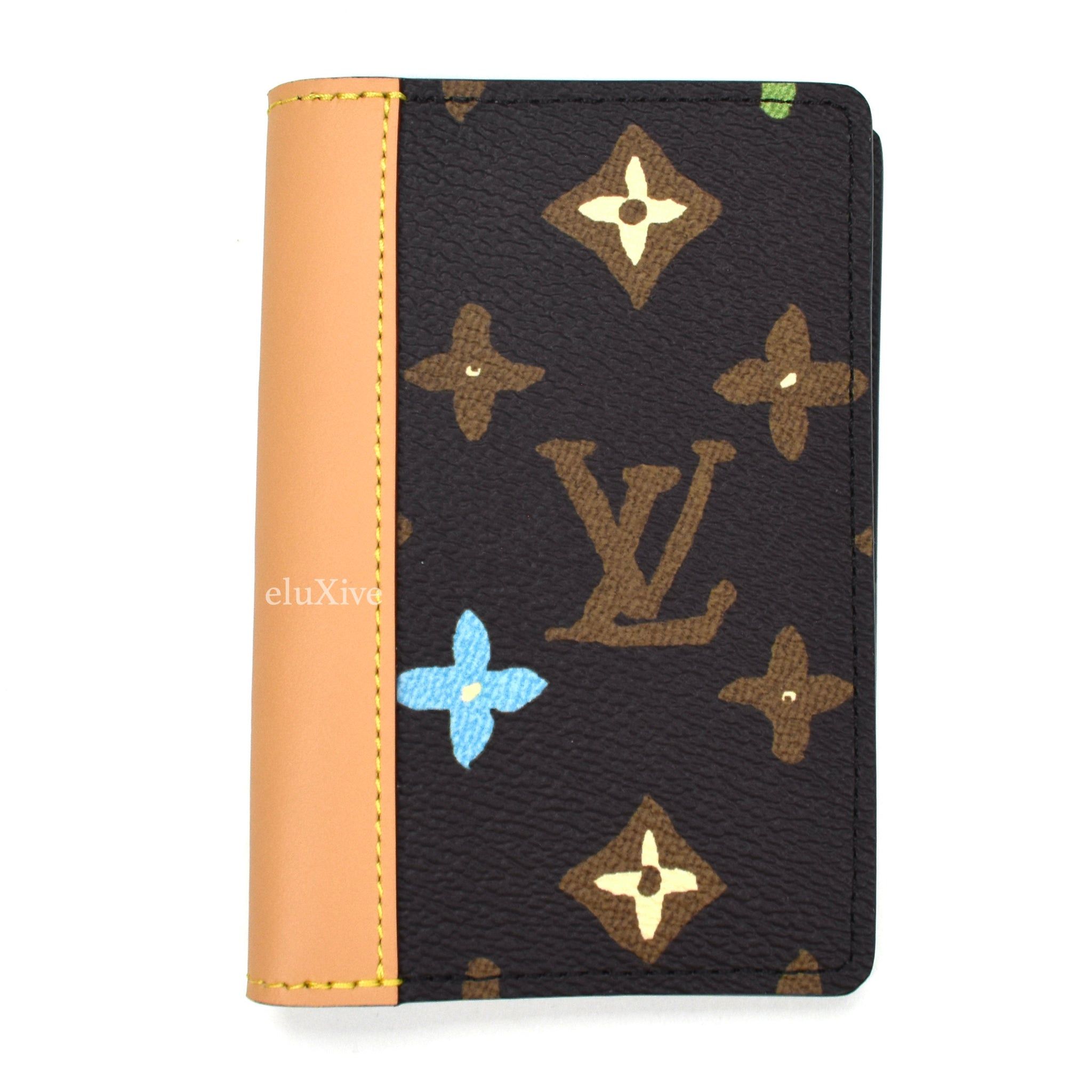 image of Louis Vuitton x Tyler The Creator Lv Tyler The Creator Pocket Organizer Craggy Monogram Brown, Men'