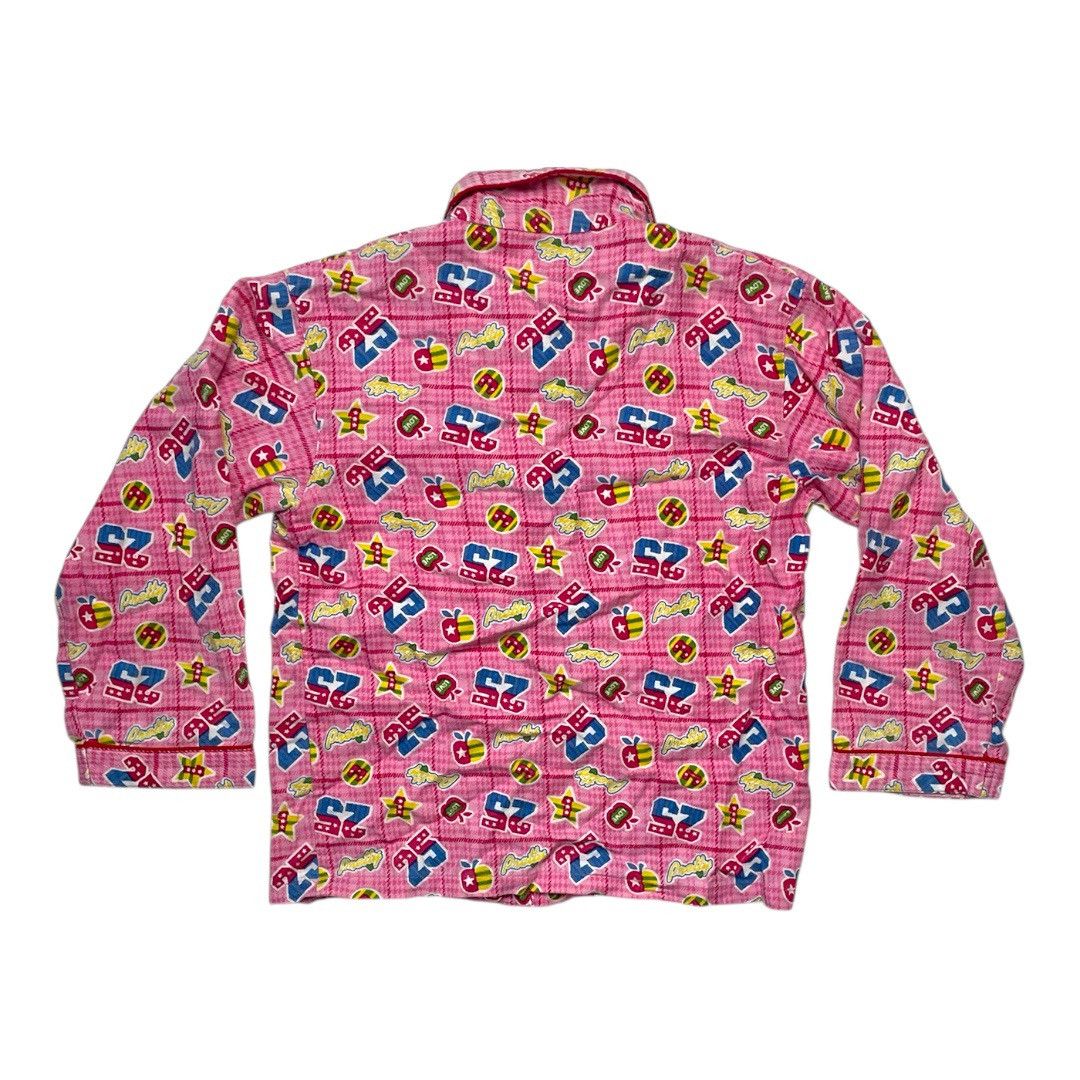 Other Fine Palette Y2K Pattern Pink Shirt Size XXS / US 00 / IT 34 - 2 Thumbnail