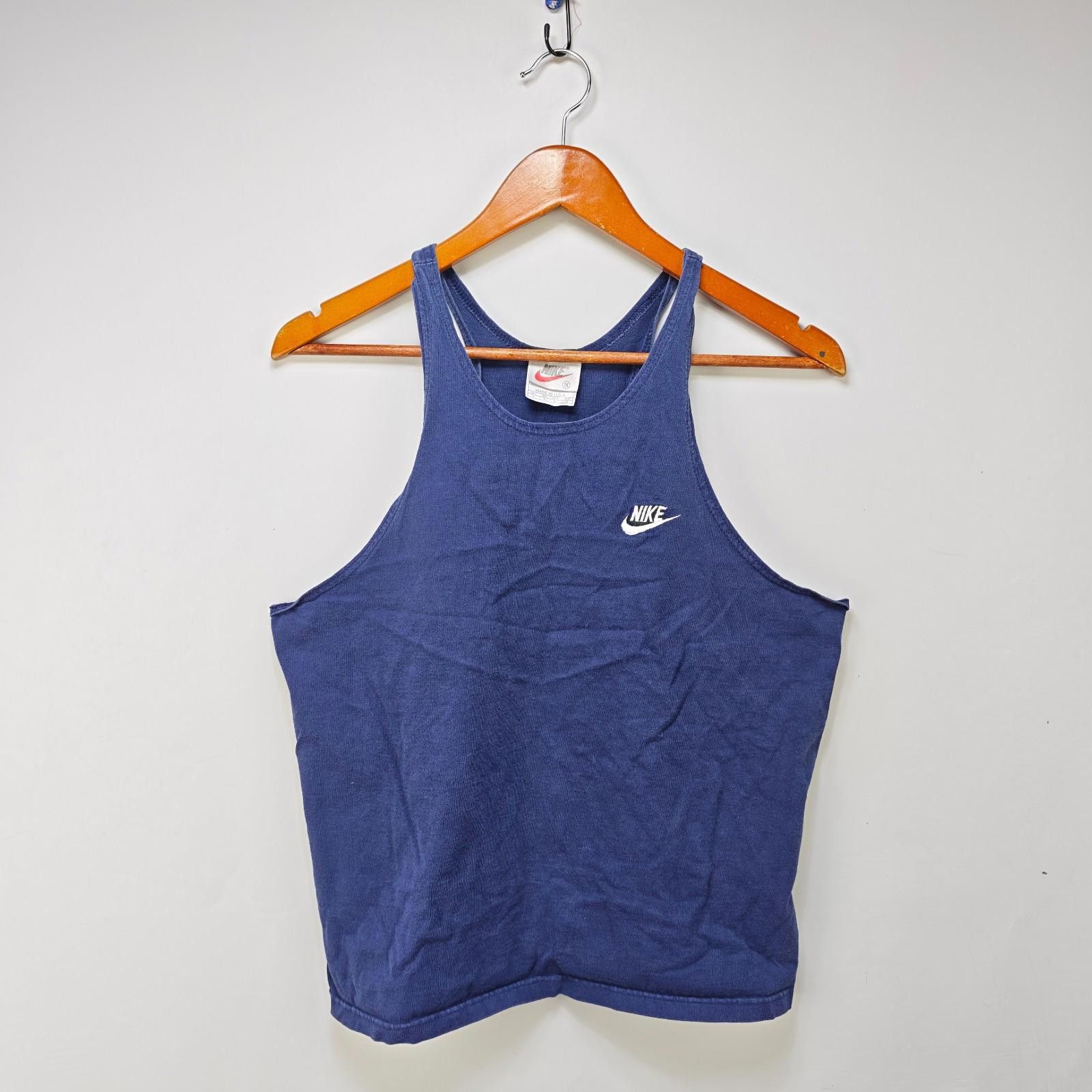 Nike Vintage 90s Nike Gym Tank Top Shirt Mens Medium Size US M / EU 48-50 / 2 - 1 Thumbnail