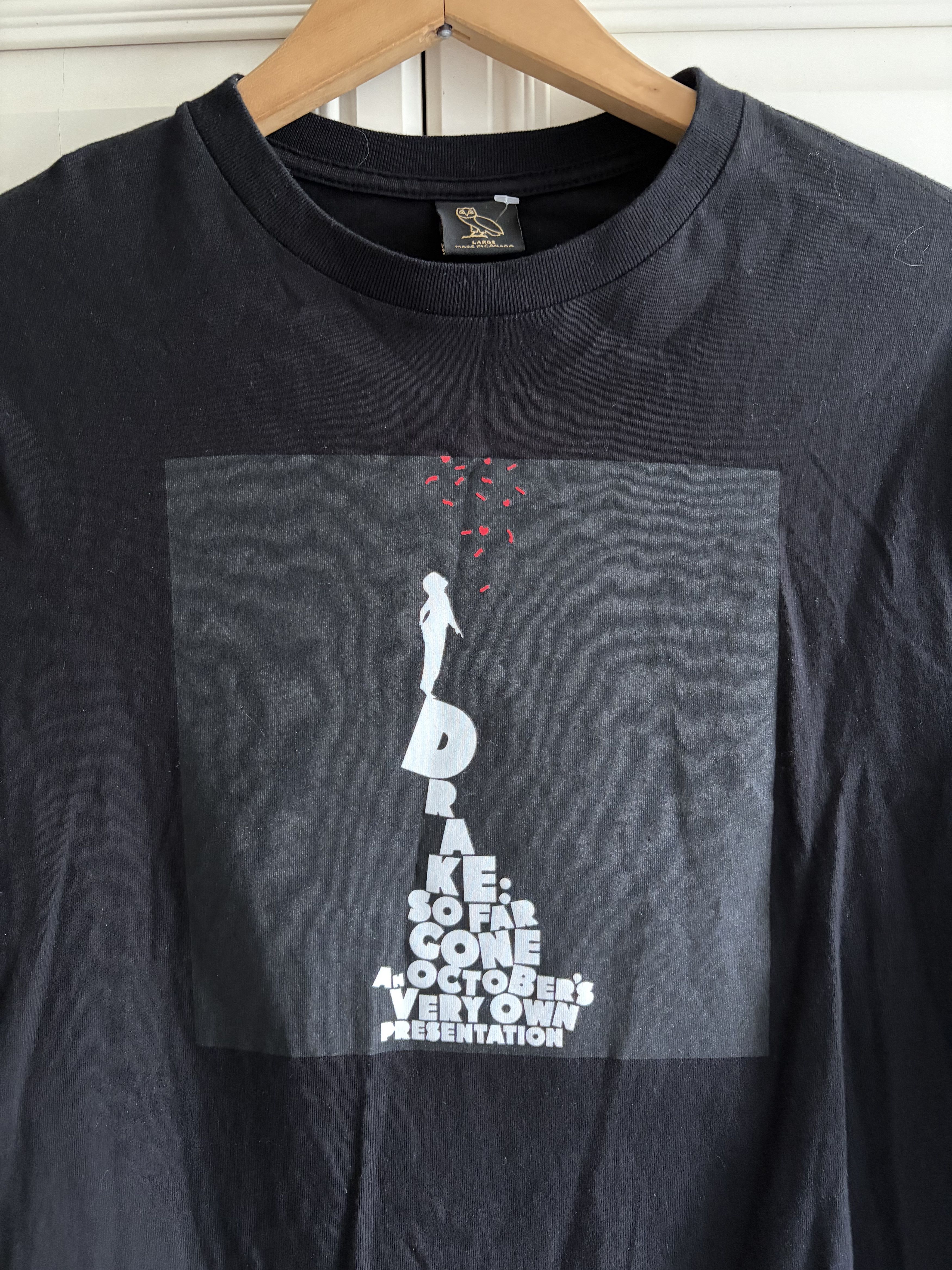 October's Very Own Drake So Far Gone Mixtape Tee Shirt Size US L / EU 52-54 / 3 - 3 Thumbnail