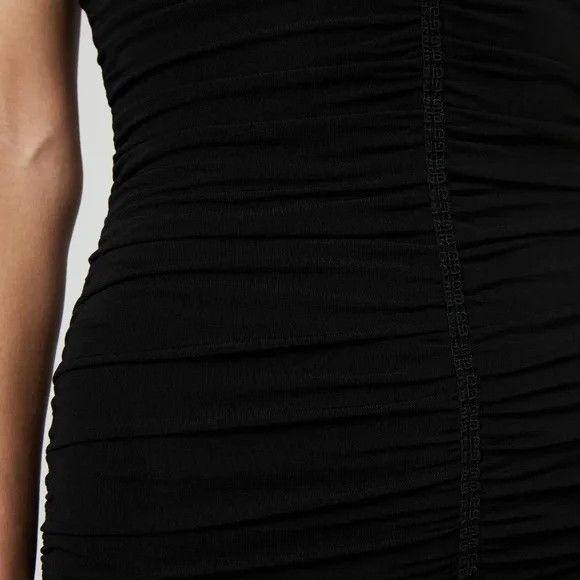 Givenchy GIVENCHY Black Ruched Minidress - NEW WITH TAGS Size XXS / US 00 / IT 34 - 11 Thumbnail