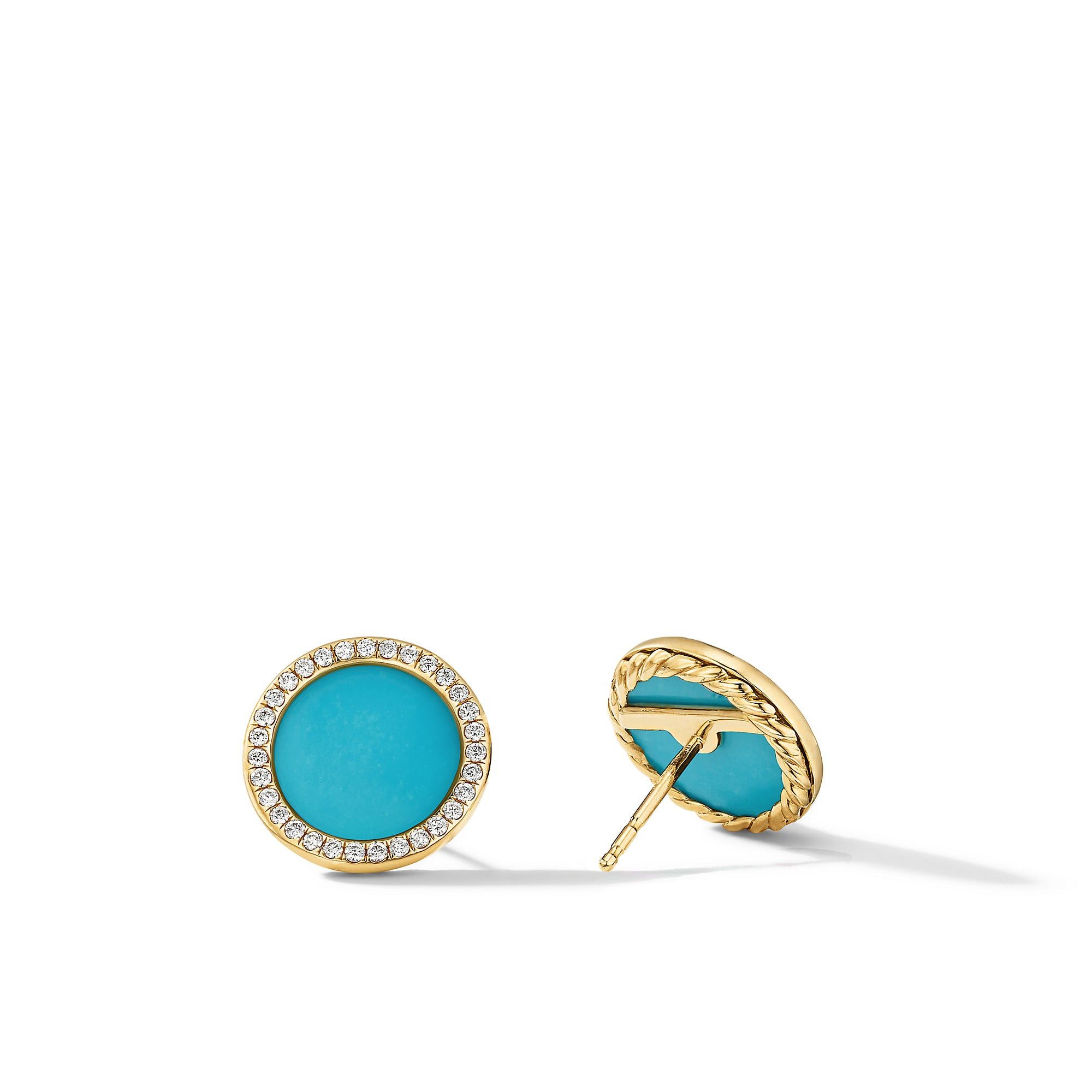 David Yurman o1w1db10526 E17010D/Size 10/Stud Earrings in Golden Size ONE SIZE - 2 Thumbnail
