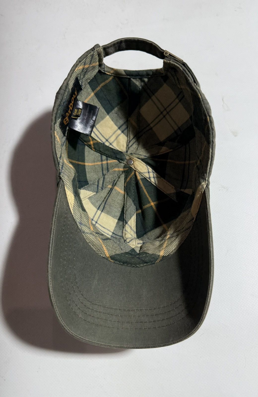 Barbour Vintage Barbour Waxed Cap Size ONE SIZE - 7 Thumbnail