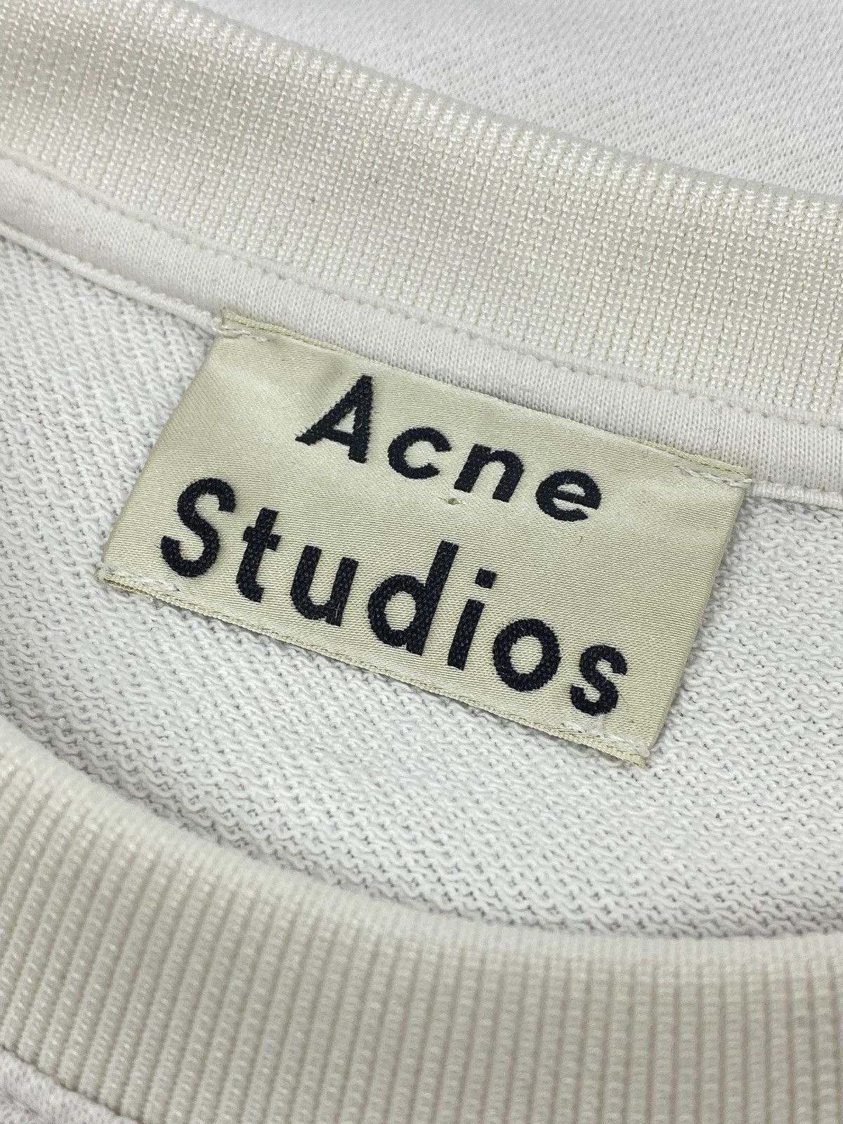 Acne Studios 🔥 ACNE STUDIOS SCANDI MINIMAL BLANK WHITE TEE AESTHETIC Size US S / EU 44-46 / 1 - 11 Thumbnail