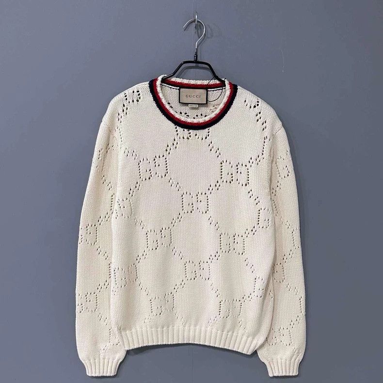 Gucci Gucci Knit Sweater with Cut-Out Design-dmc Size US L / EU 52-54 / 3 - 1 Thumbnail