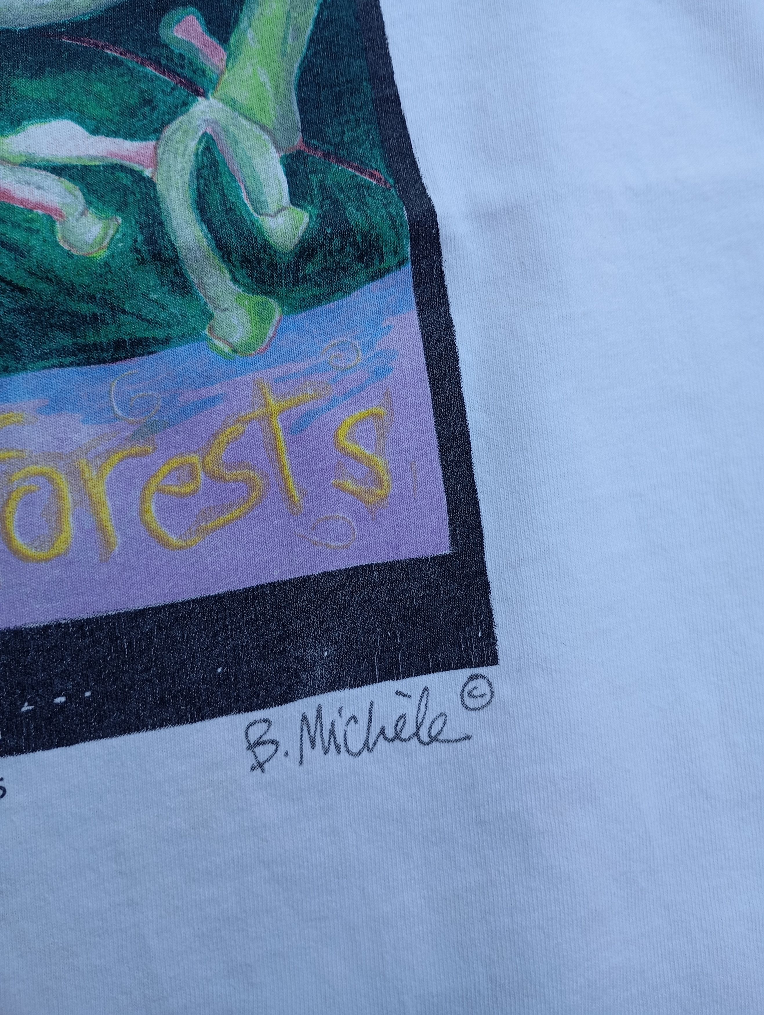 Vintage Vintage 90s Fabric Art print T shirts Size US L / EU 52-54 / 3 - 4 Thumbnail