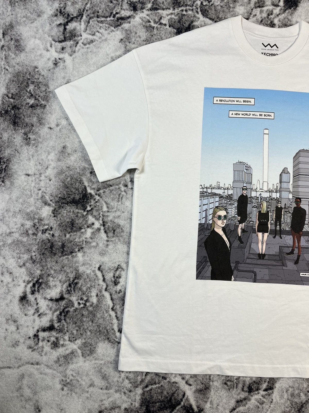 VaVa Rare VAVA Eyewear Oversized 34/100 Cyberpunk Tee Size US L / EU 52-54 / 3 - 2 Thumbnail