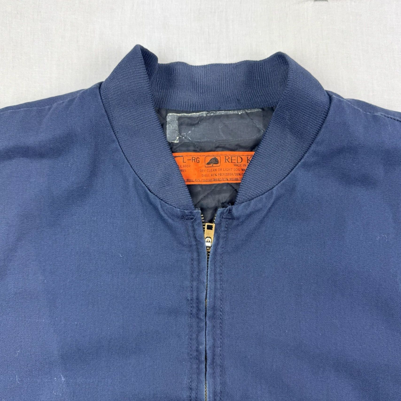 Red Kap Vintage Red Kap Jacket Adult Large Blue Workwear Hipster Grunge Made In USA Size US L / EU 52-54 / 3 - 2 Thumbnail