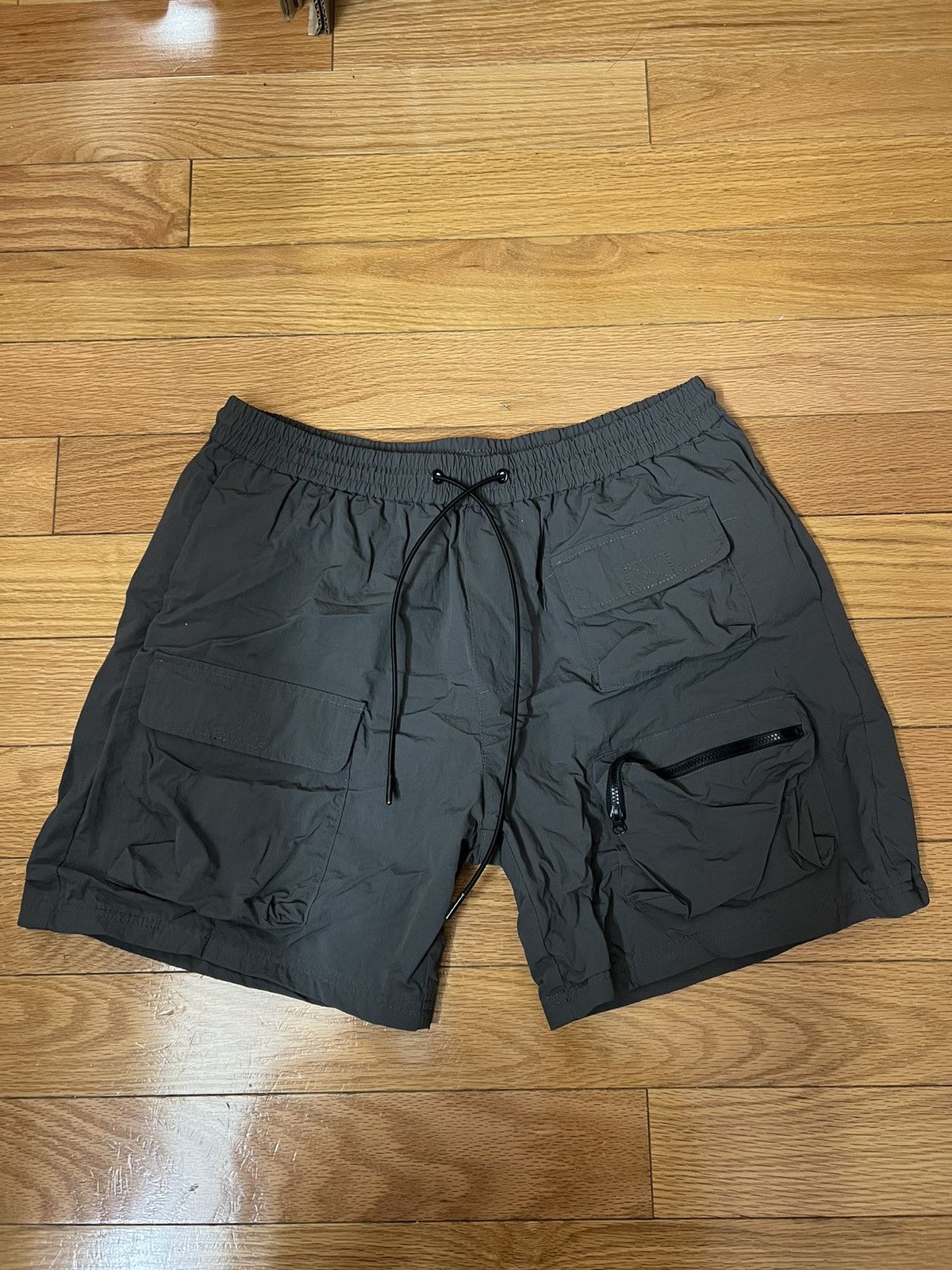 Richie Le Collection Richie Le Cargo Shorts 1.0 Dark Grey Medium | Grailed