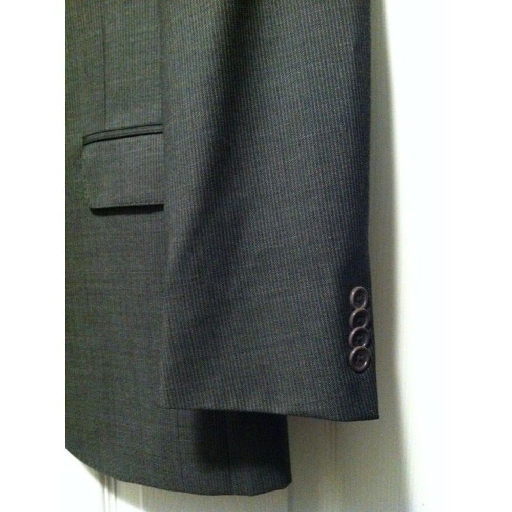 Murano MURANO MENS GRAY 100%WOOL SPORT COAT BLAZER JACKET SIZE: 36R Size 36R - 8 Thumbnail