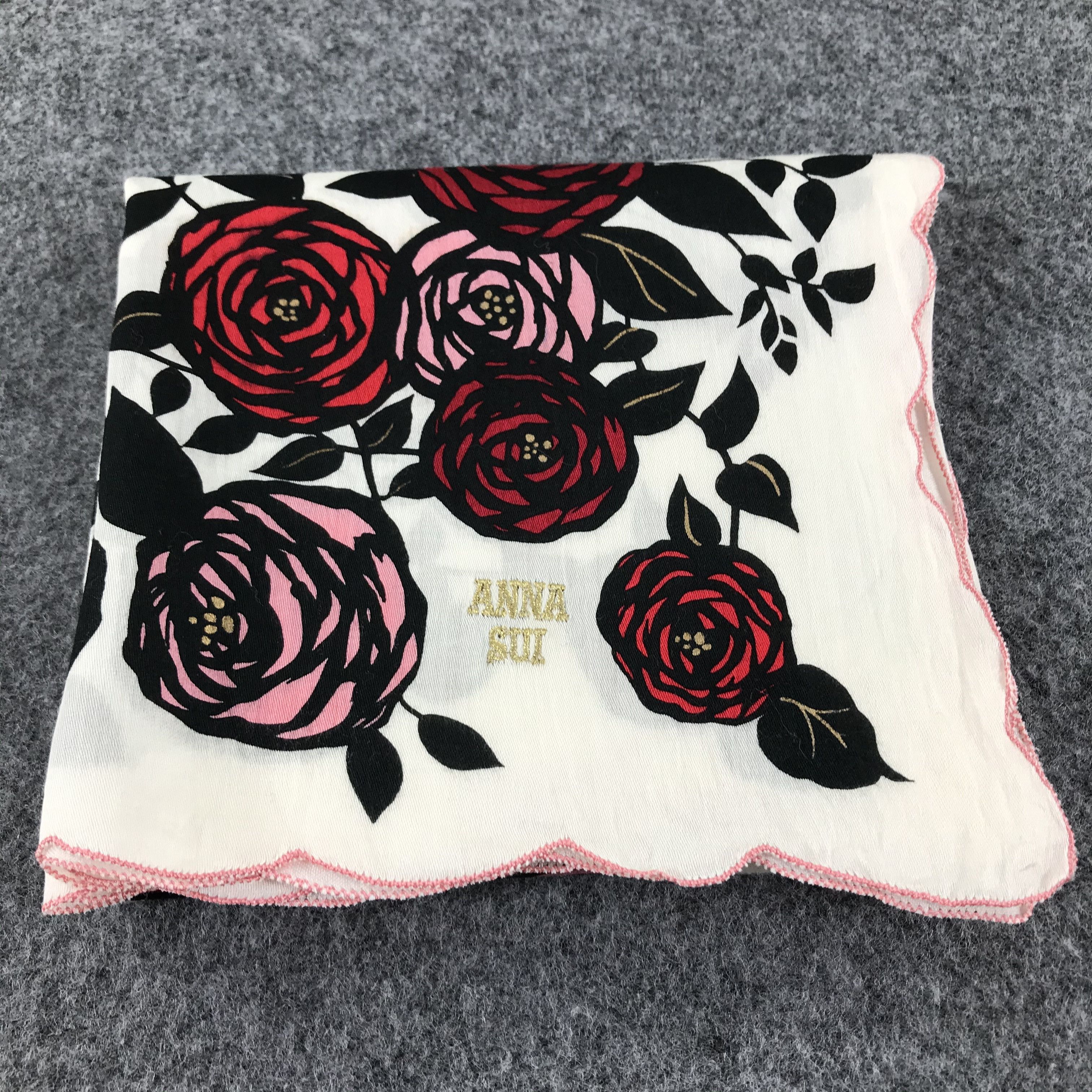 Anna Sui Anna Sui Handkerchief Neckerchief Bandana H449 Size ONE SIZE - 7 Thumbnail