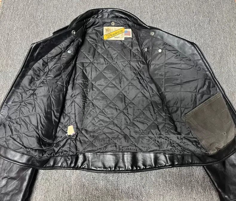 Schott Motorcycle leather jacket Size US XS / EU 42 / 0 - 3 Thumbnail