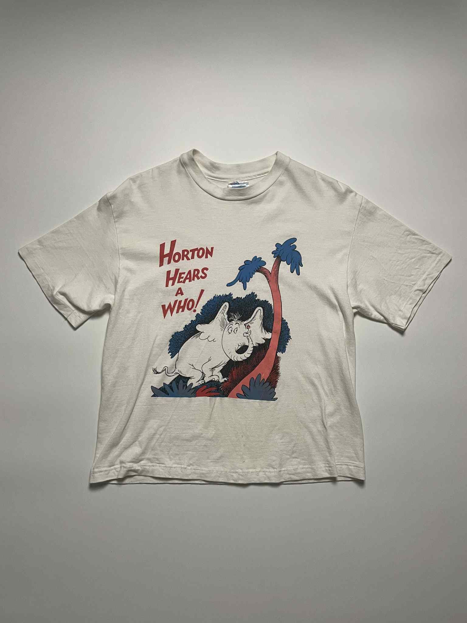 Vintage Vintage Horton Dr Seuss Art Shirt Size US M / EU 48-50 / 2 - 1 Thumbnail
