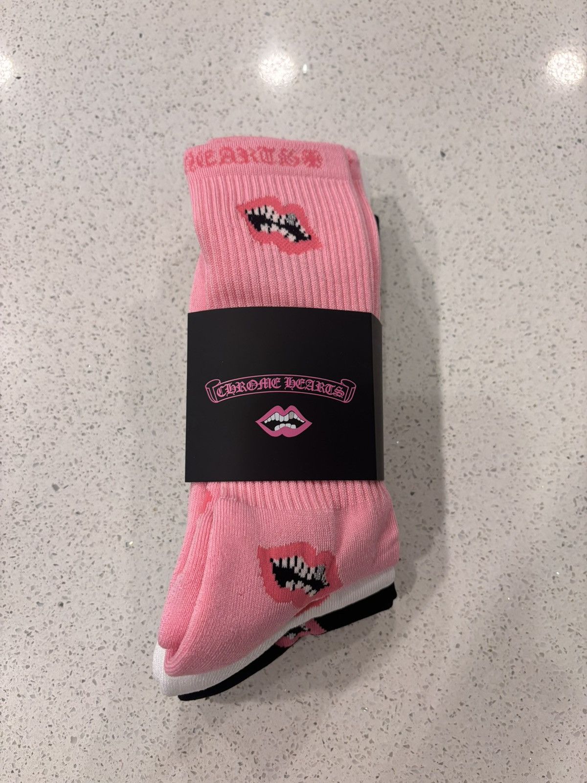 Chrome Hearts Chrome Hearts Socks 3 Pack Chomper, Etc Size ONE SIZE - 4 Thumbnail