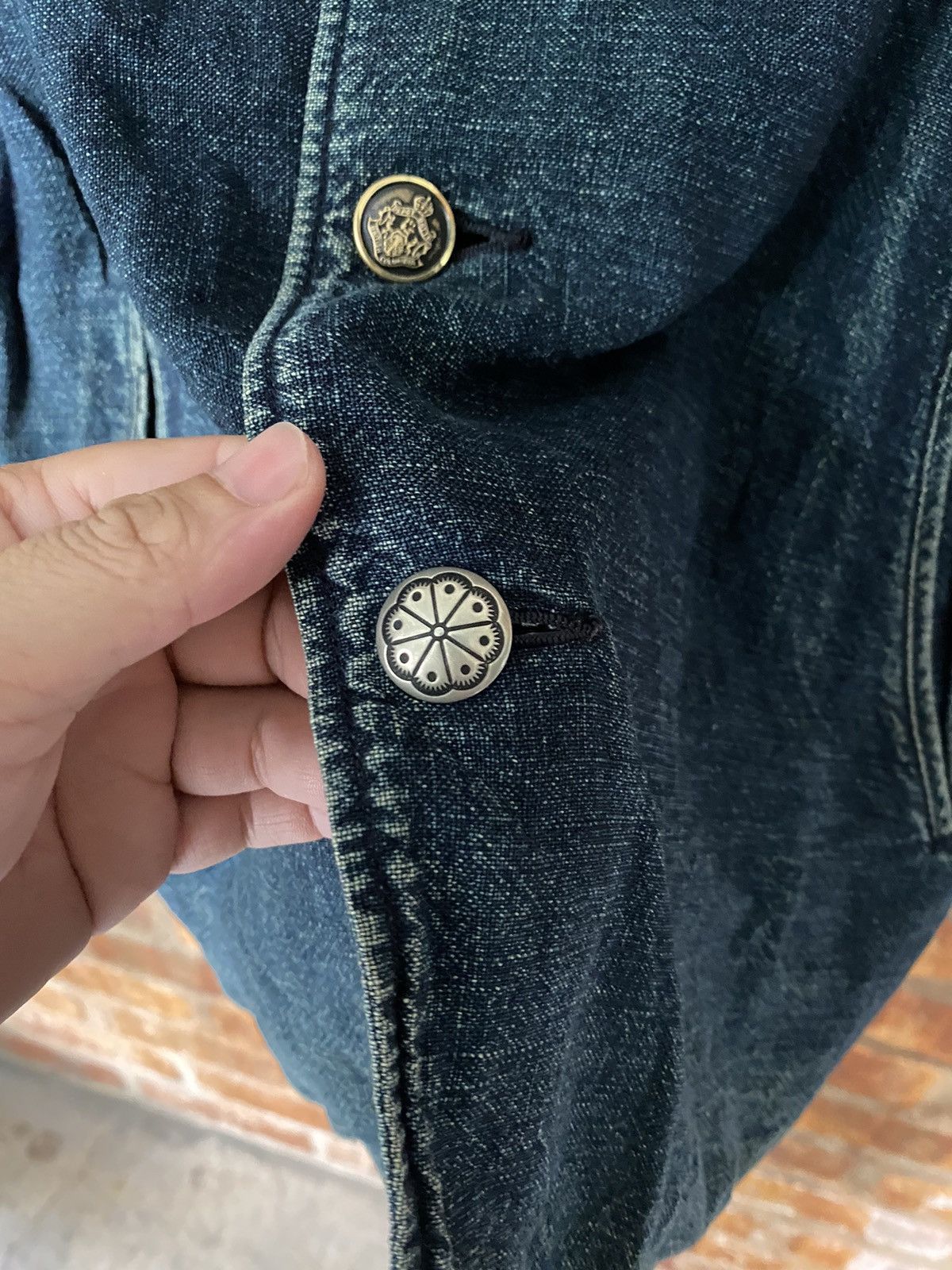 45rpm Iconic KATO indigo Faded Jacket Size US M / EU 48-50 / 2 - 13 Thumbnail
