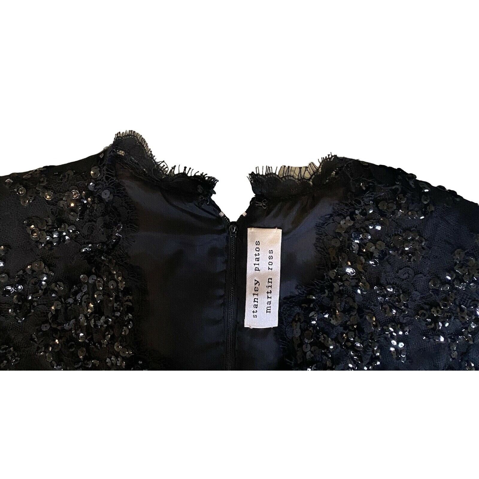 Vintage VTG 80’s Stanley Platos 2 4 Martin Ross Mini Lace Sheath Dre Size S / US 4 / IT 40 - 5 Thumbnail