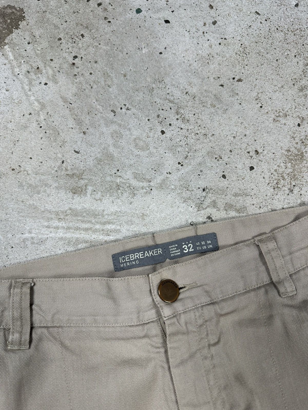Icebreaker Icebreaker Merino Beige Cargo Shorts Multipocket Outdoor Size US 32 / EU 48 - 8 Thumbnail