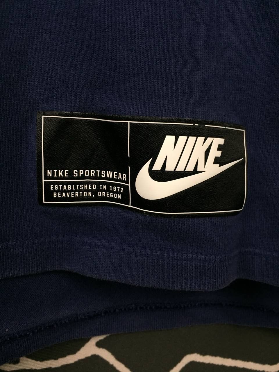 Nike Nike Sportswear NSW Navy Crewneck Long Sleeve Tee Size US L / EU 52-54 / 3 - 5 Thumbnail