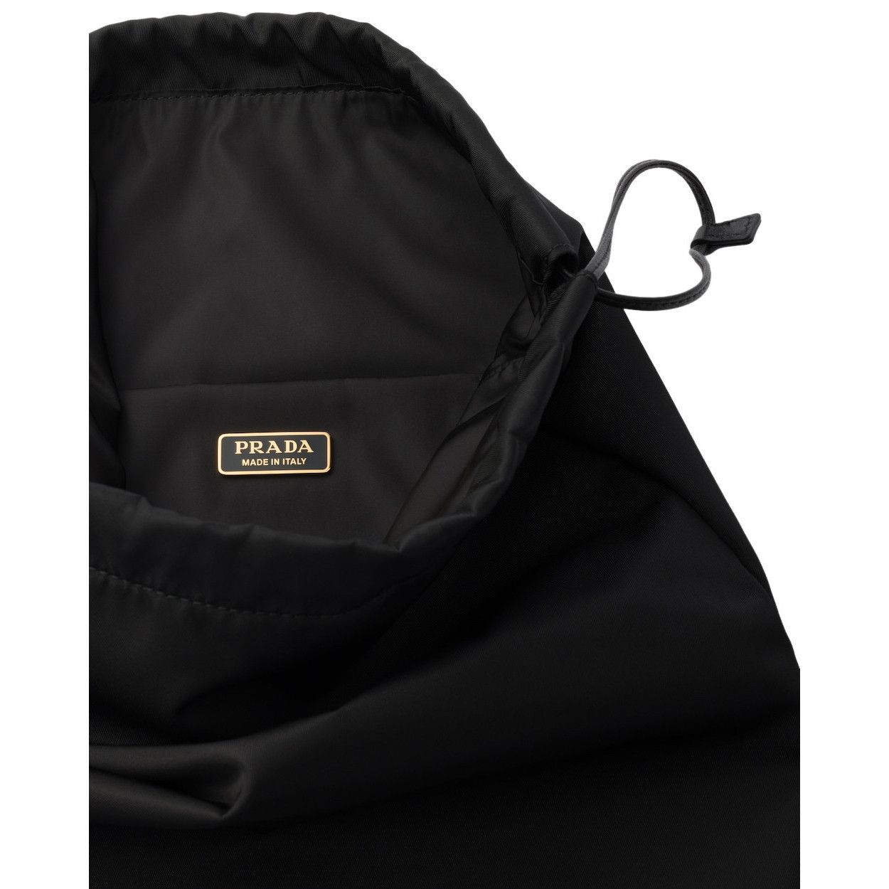 Prada PRADA Wish Black Re-Nylon Pouch New & Authentic Size ONE SIZE - 2 Thumbnail