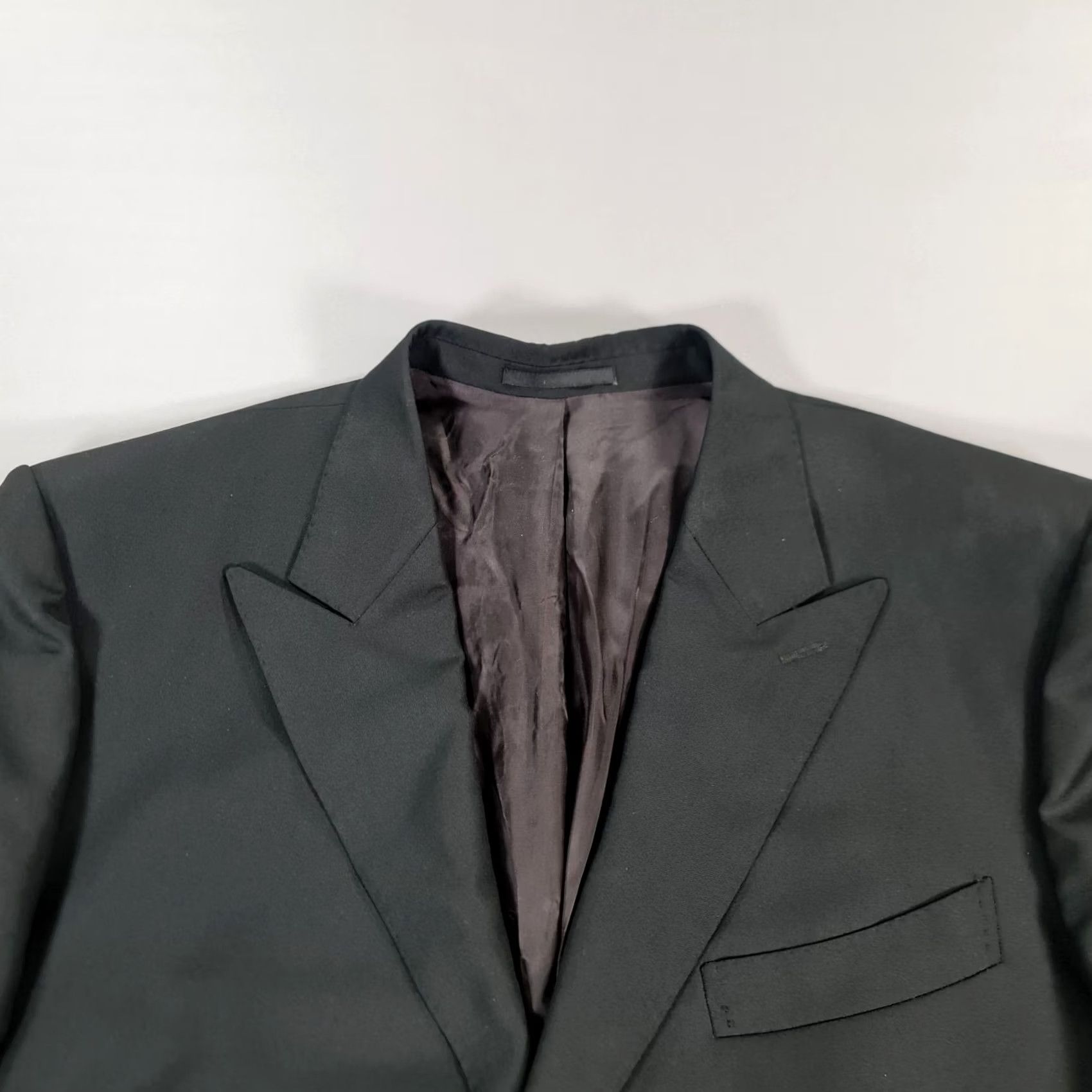 Suitsupply Suitsupply Jacket Mens 50 Suit Black 50R Washington Wool Blazer Vitale Barberis Size 50R - 2 Thumbnail