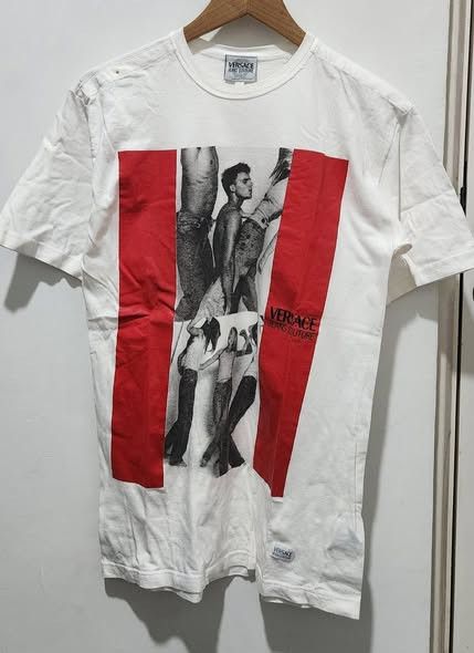 Versace Jeans Couture Versace Jeans Couture Photo Print Bruce Weber Vintage T Size S / US 4 / IT 40 - 1 Thumbnail