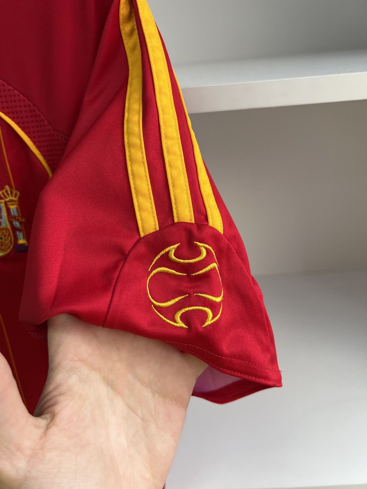 Adidas × Vintage Vintage Adidas Spain National Team Soccer Jersey Size US S / EU 44-46 / 1 - 7 Thumbnail