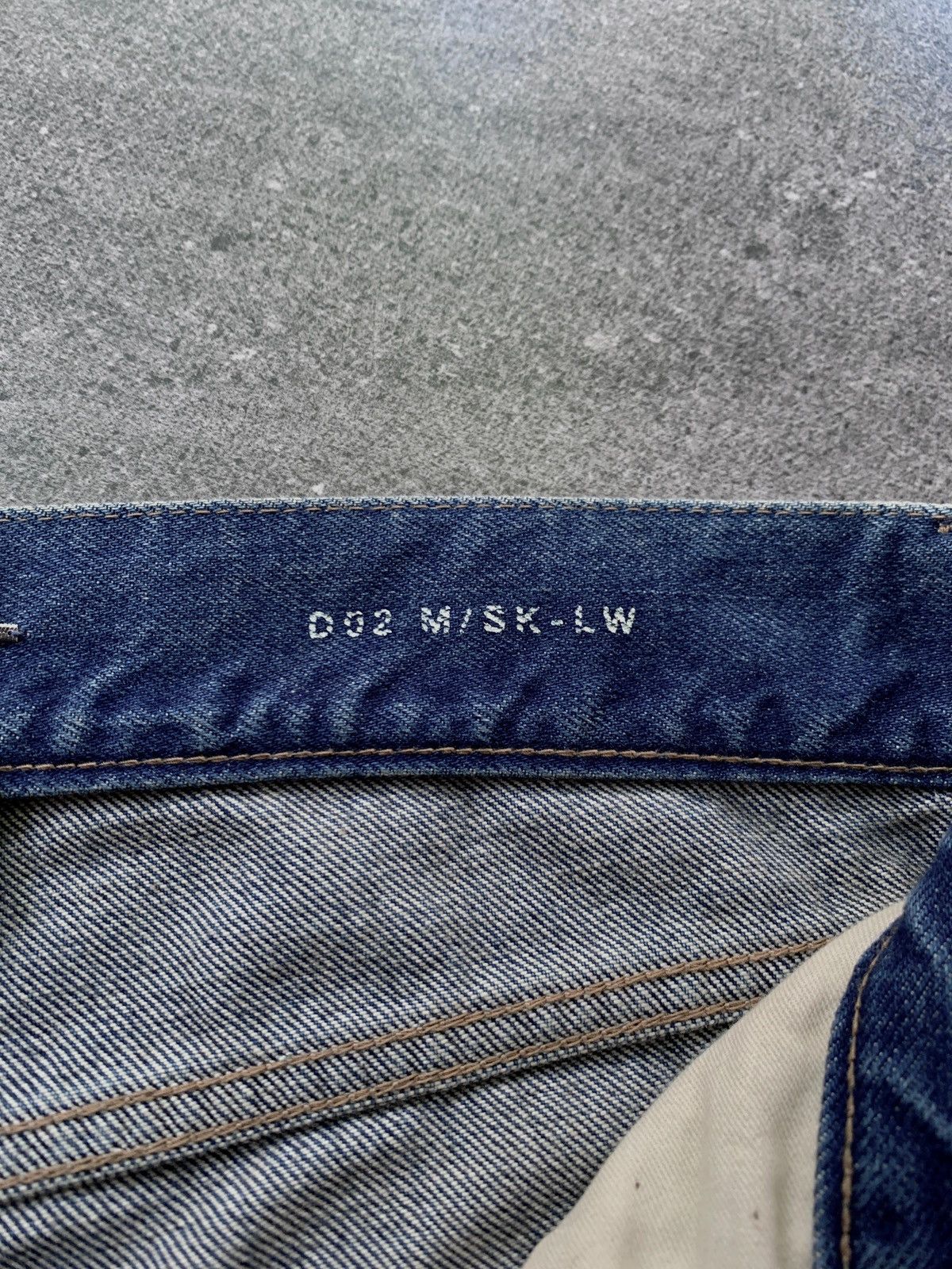 Saint Laurent Paris FREE TAX! D02 Blue Washed Skinny Denim Jeans Size US 28 / EU 44 - 9 Thumbnail