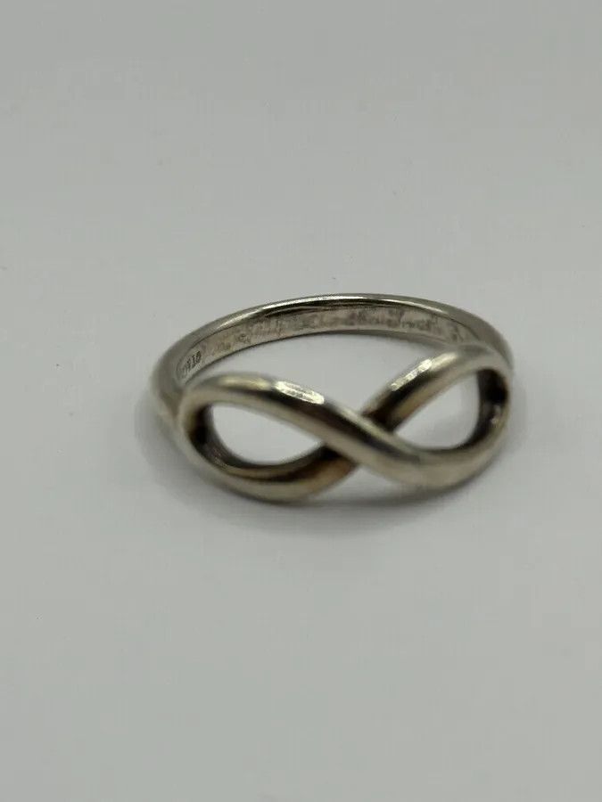 Tiffany & Co. × Vintage Tiffany & Co. Infinity Silver 925 Ring Size ONE SIZE - 4 Thumbnail