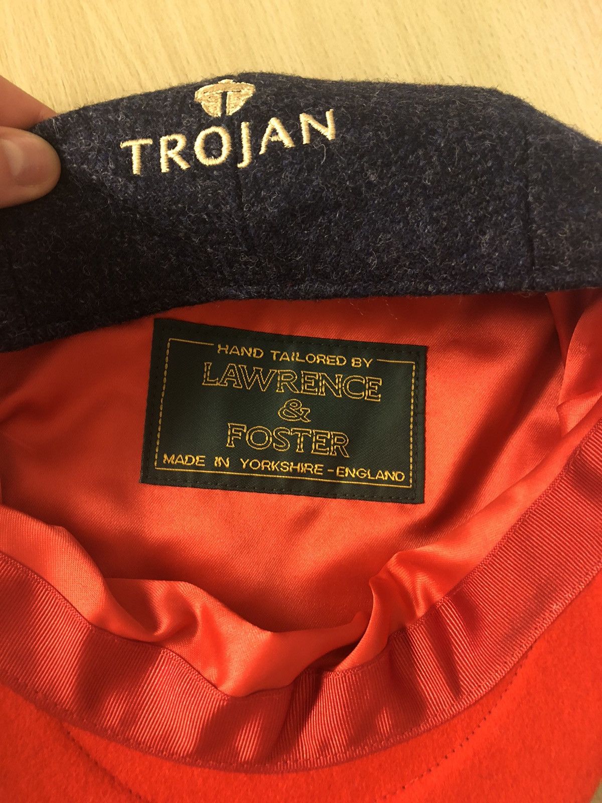 Designer × Other × Vintage TROJAN HAND TAILORED BERET ENGLISH FRENCH HAT CAP Size ONE SIZE - 4 Thumbnail