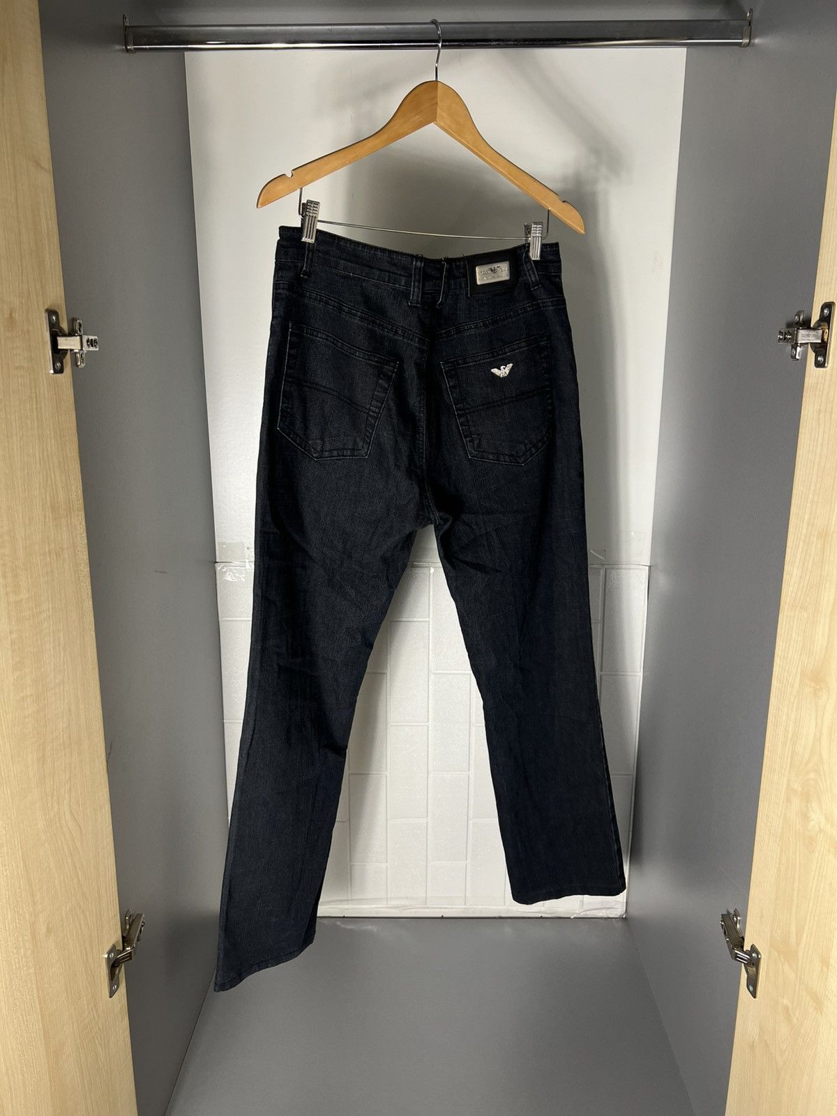 Emporio Armani VINTAGE EMPORIO ARMANI JEANS ITALIAN DESIGNER CASUAL Y2K 90s Size US 38 / EU 54 - 20 Thumbnail