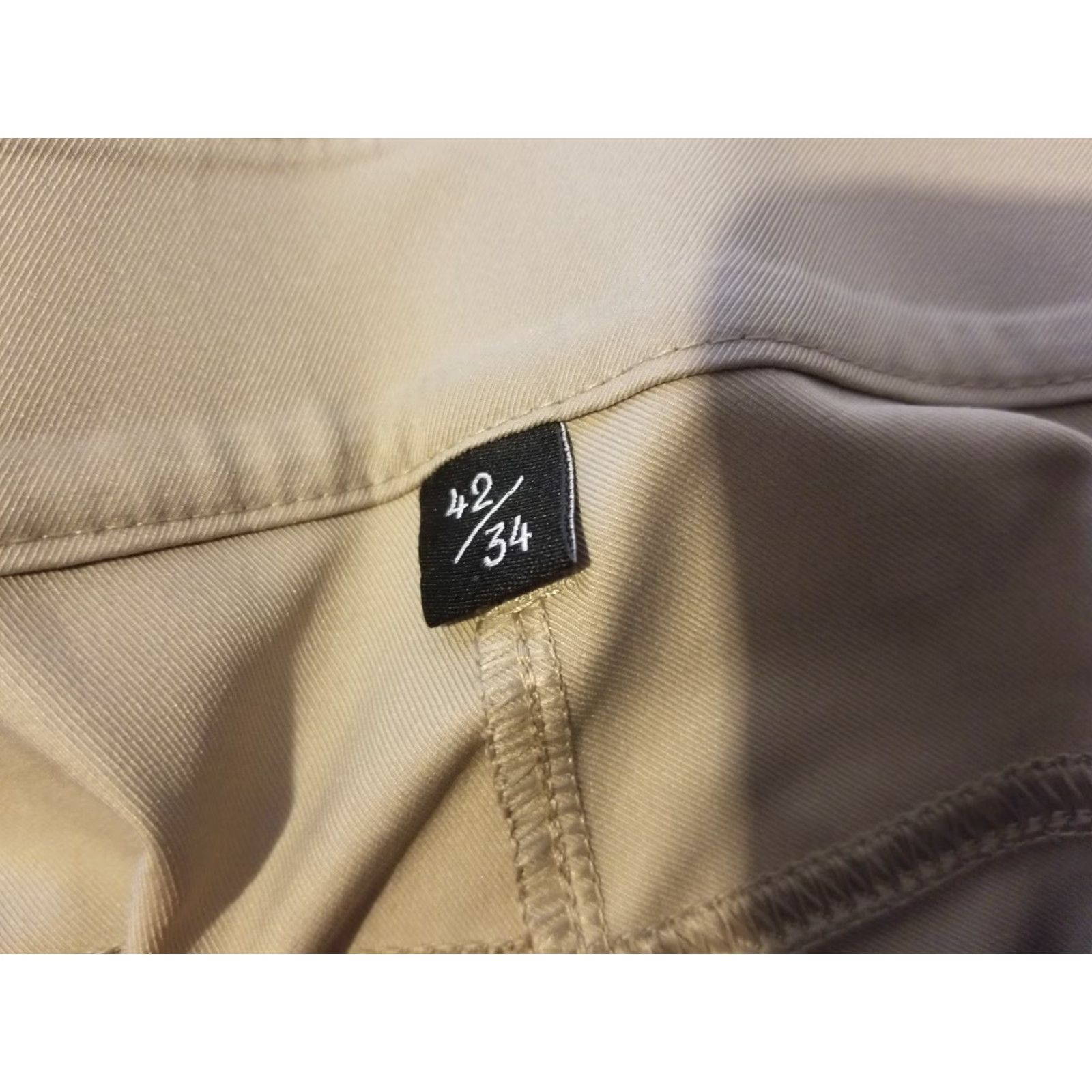 Vintage Public Rec Pants Mens Chino Beige 42x34 Regular Inseam 34 Size US 42 / EU 58 - 5 Thumbnail