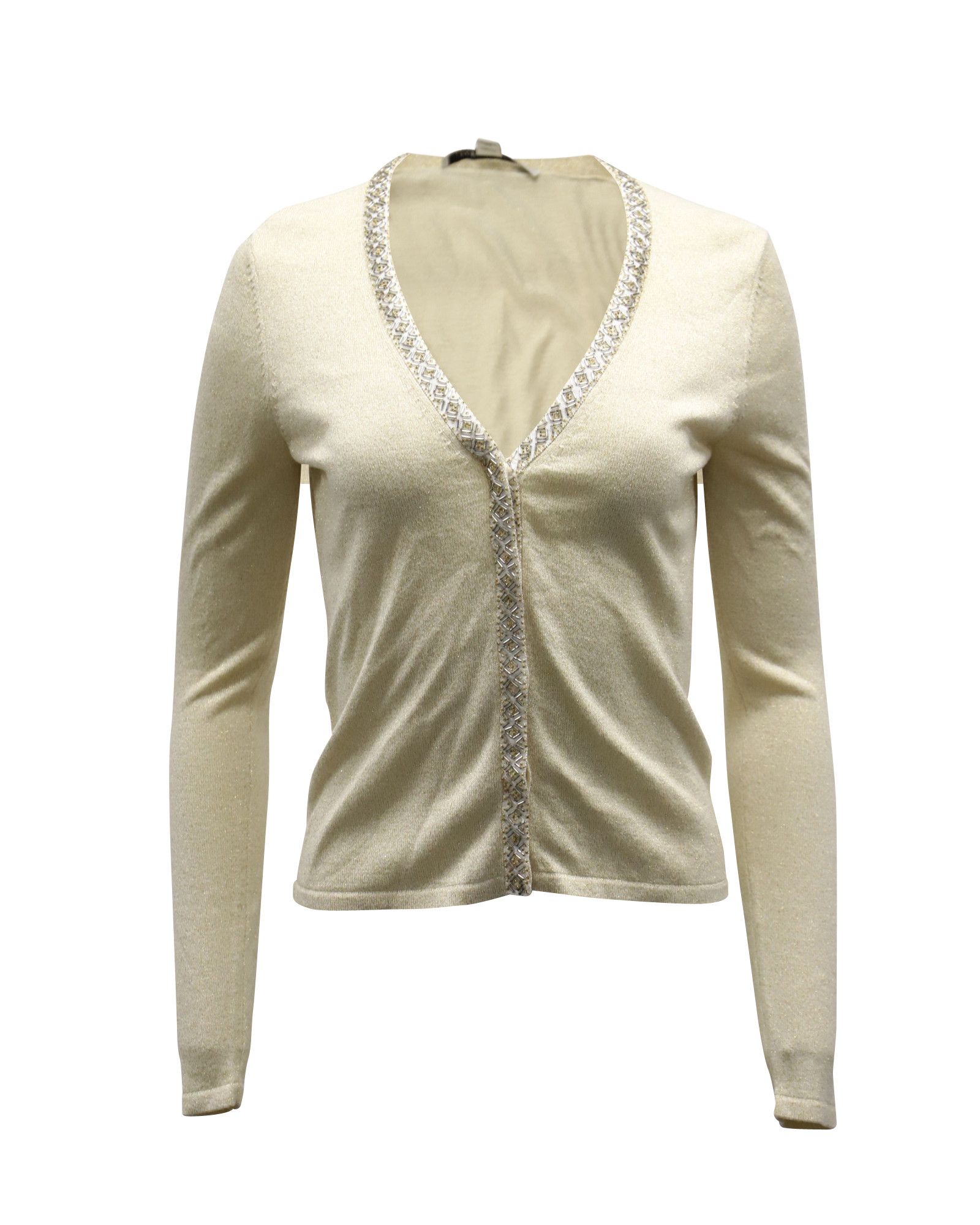 Diane von Furstenberg Diane Von Furstenberg Ballerina Embellished Knit Cardigan in Size XS / US 0-2 / IT 36-38 - 1 Thumbnail