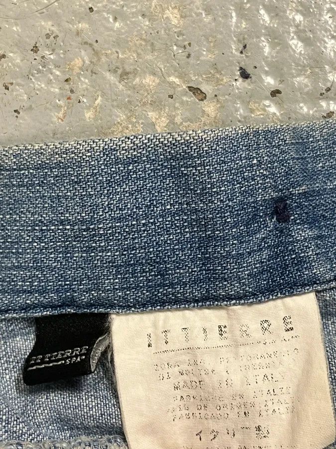 Dolce & Gabbana 2000s Dolce & Gabbana Lines Blue Denim Shirt Size US M / EU 48-50 / 2 - 10 Thumbnail
