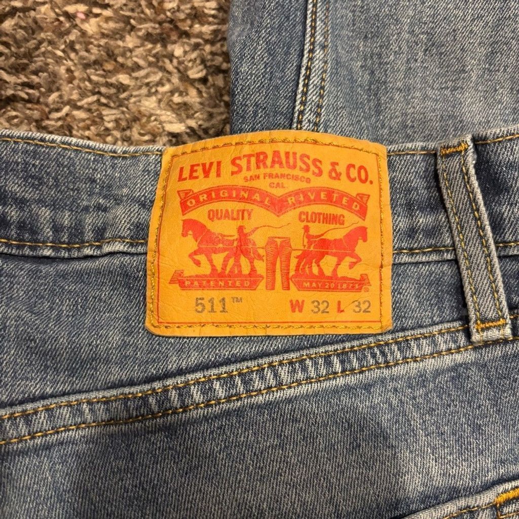 Levi's Levi's Men's 511 Slim Fit Jeans Size US 32 / EU 48 - 1 Thumbnail