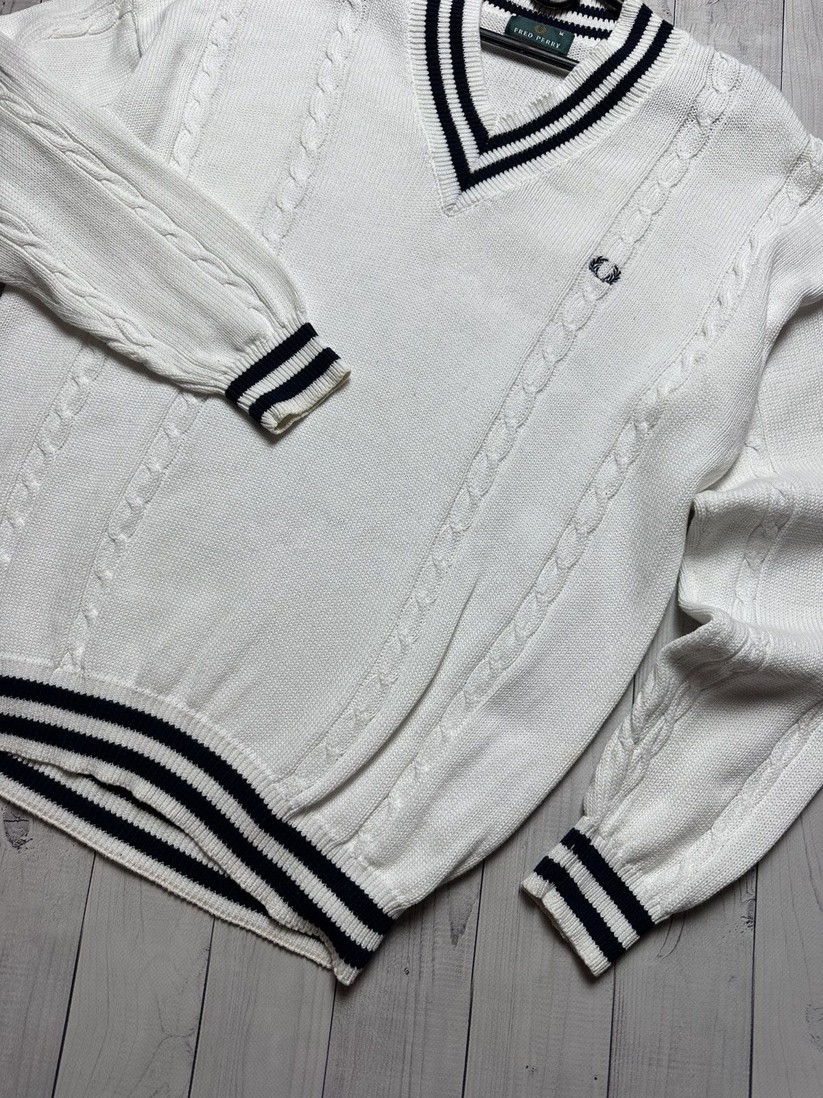 Fred Perry × Vintage Vintage Fred Perry sweater golf rare size M logo Size US M / EU 48-50 / 2 - 5 Thumbnail