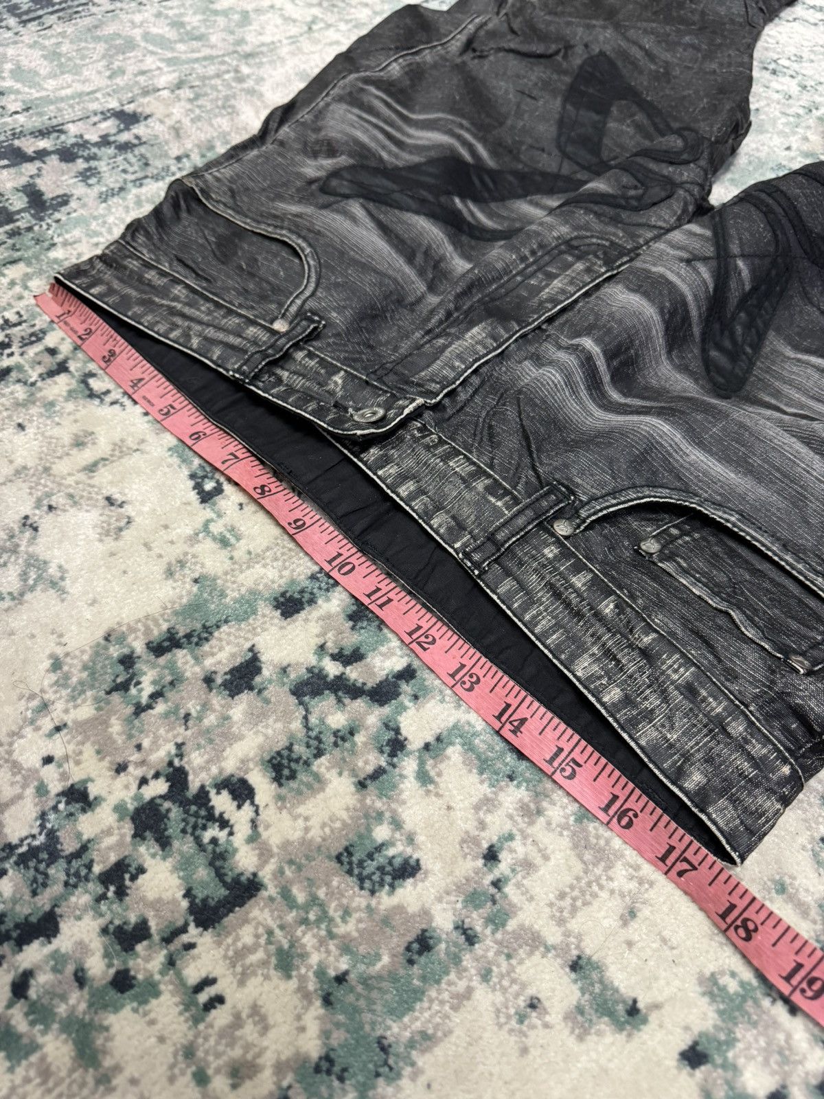 Fiberops × If Six Was Nine × Japanese Brand FIBEROPS WAXED JEANS STRAIGHT CUT Size US 36 / EU 52 - 12 Thumbnail