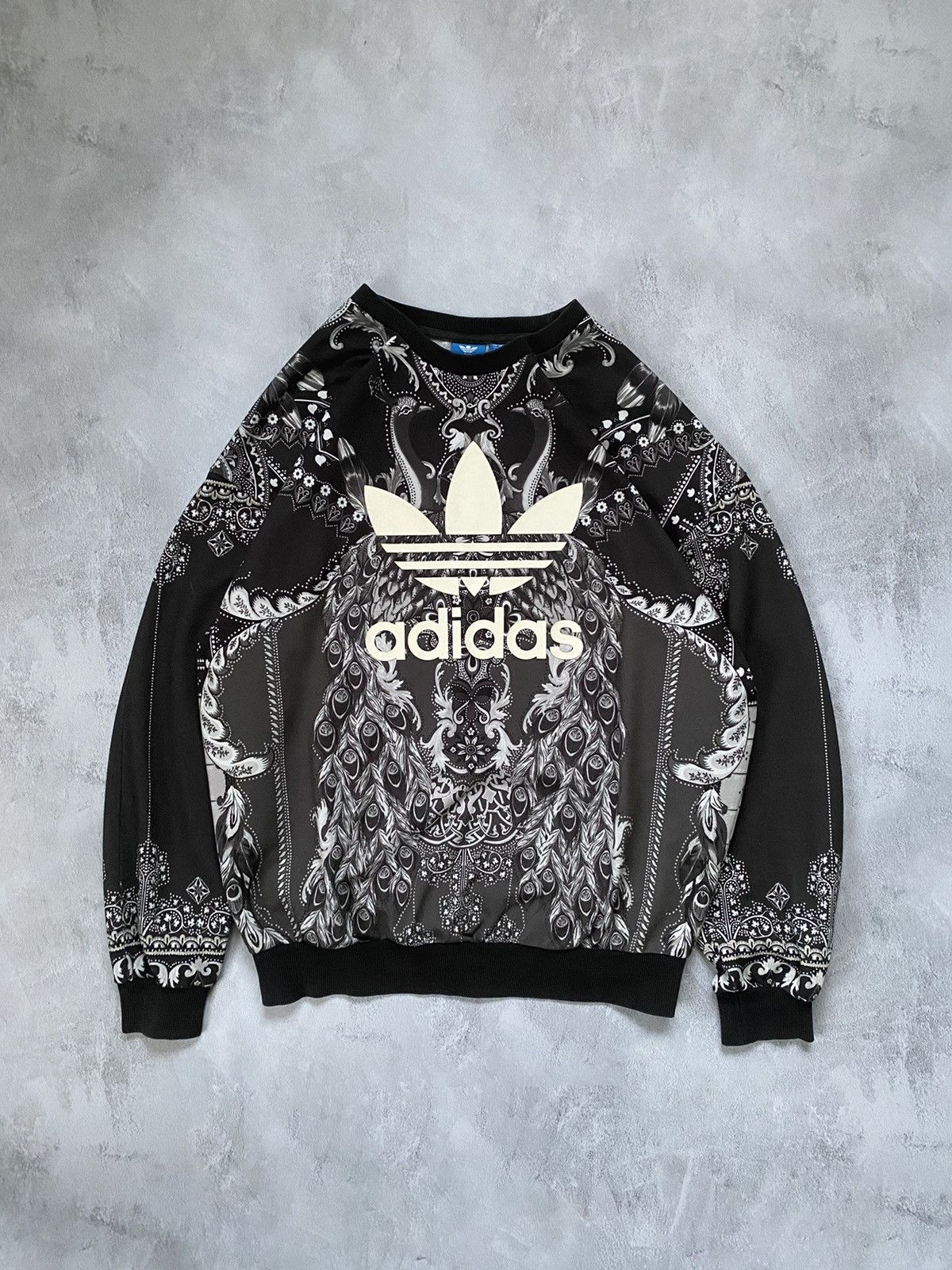 Adidas × Vintage Vintage Adidas Sweatshirt Oversized Size US M / EU 48-50 / 2 - 1 Thumbnail