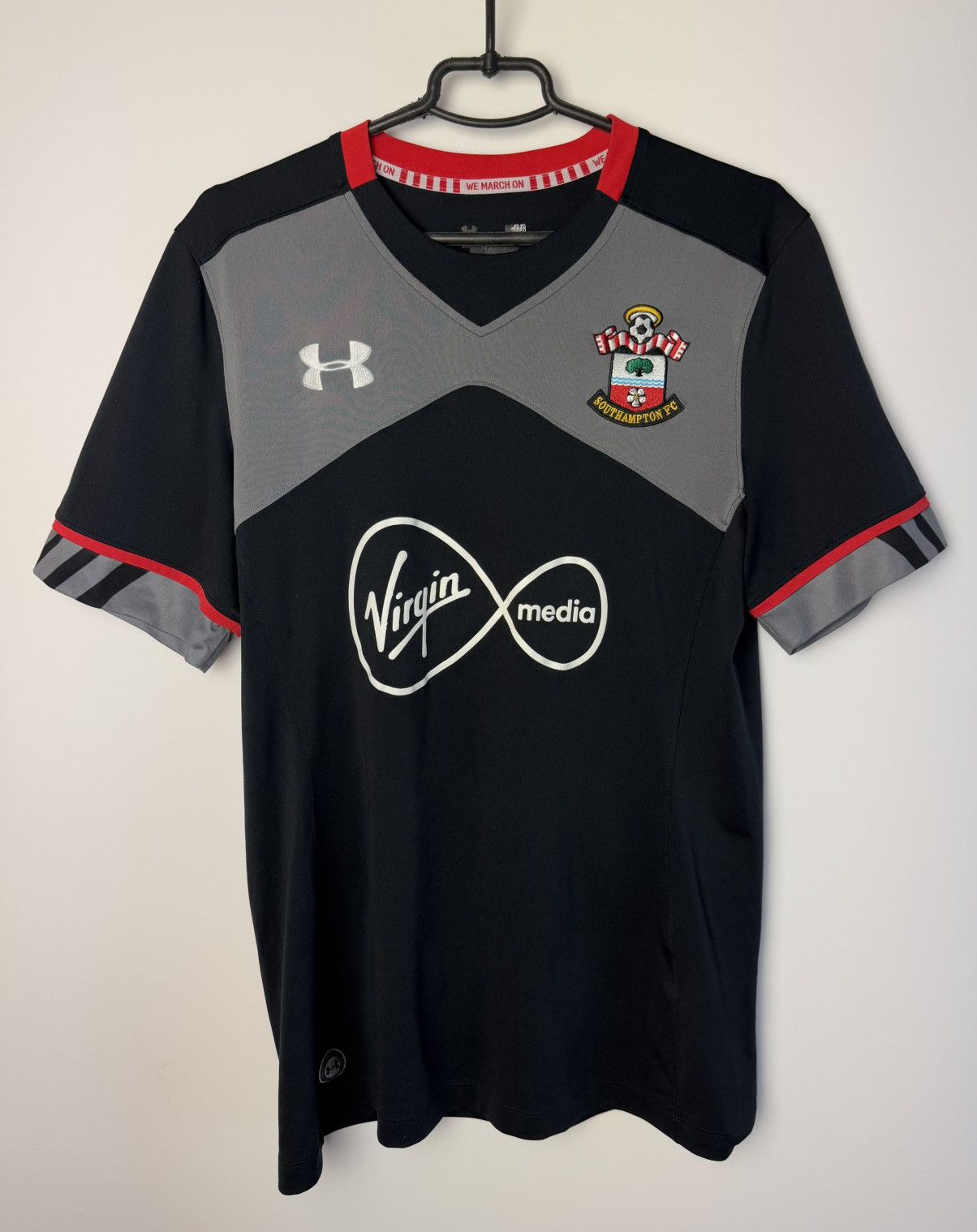 Under Armour Southampton 2016 2017 Away Shirt Soccer Jersey Under Armour Size US L / EU 52-54 / 3 - 1 Thumbnail