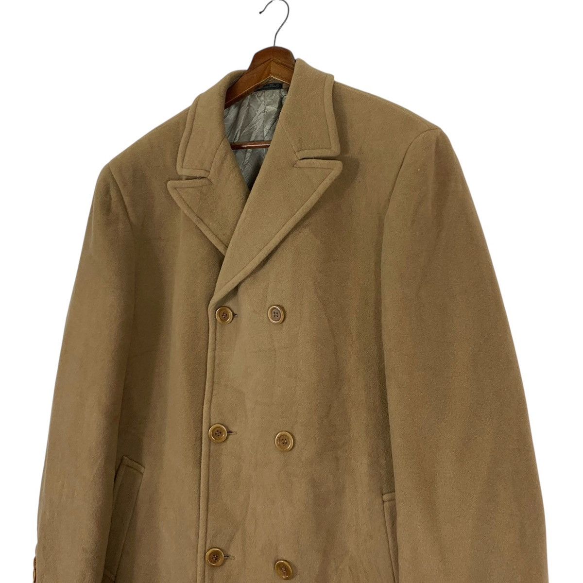 Pal Zileri × Vintage Vintage Pull Pal Zileri Made In Italy Wool Long Jacket Size US L / EU 52-54 / 3 - 4 Thumbnail