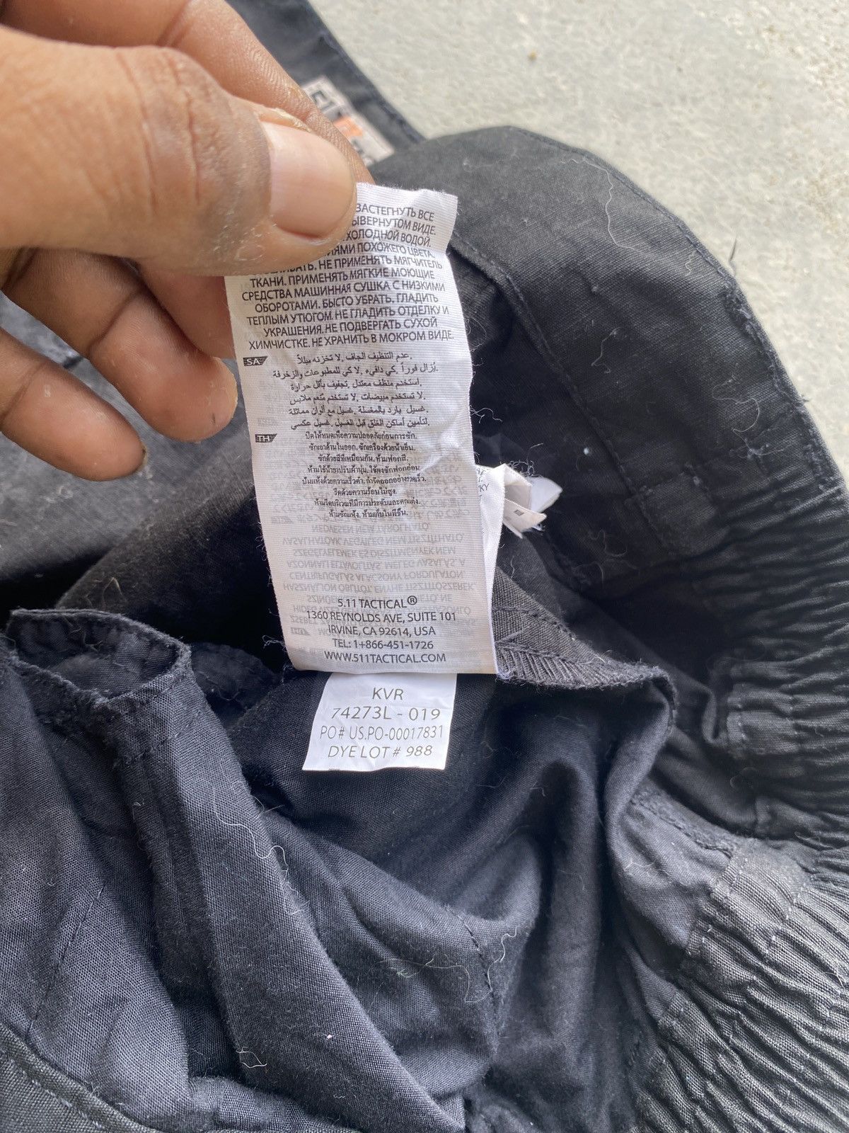 5.11 × Japanese Brand Big saiz 5:11 tactical cargo pant Size US 44 / EU 60 - 10 Thumbnail