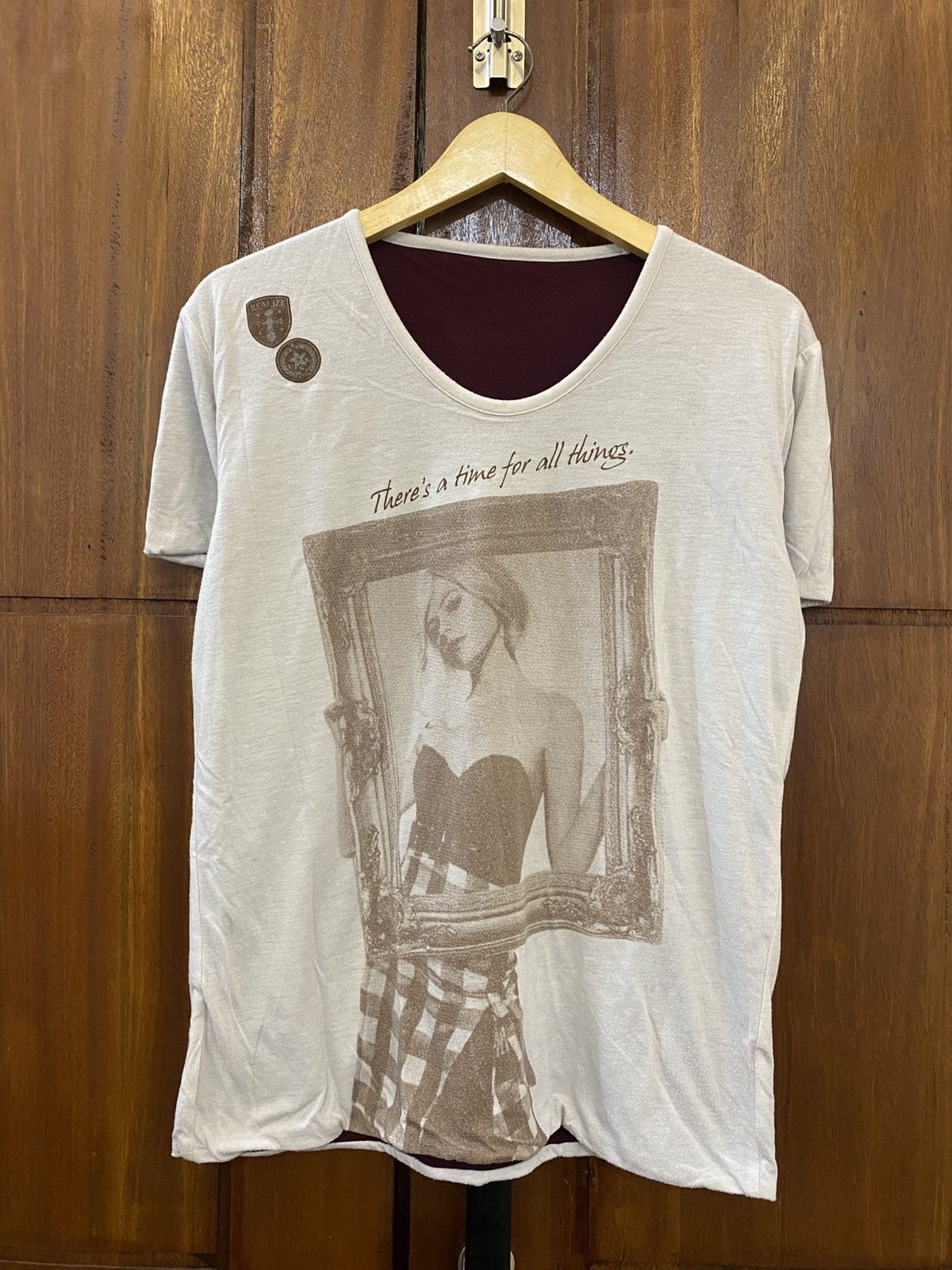 Hysteric Glamour Ncfm Japanese Reversible Poem And Girl Tee AA0087 Size US M / EU 48-50 / 2 - 1 Thumbnail
