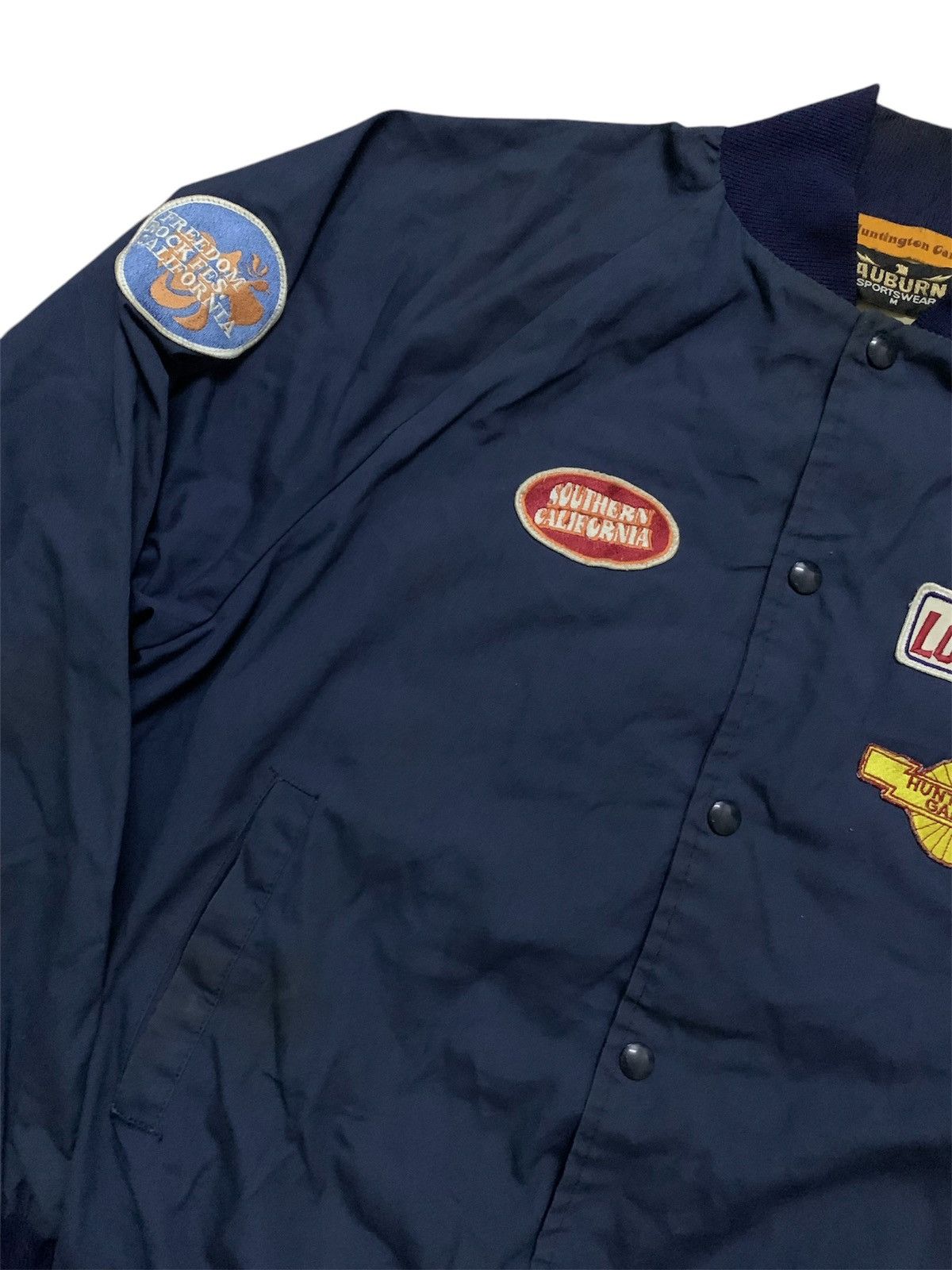Auburn Sportswear × Huntington × Vintage Vintage Huntington Garage Aurburn Sportwear Jacket Size US M / EU 48-50 / 2 - 4 Thumbnail